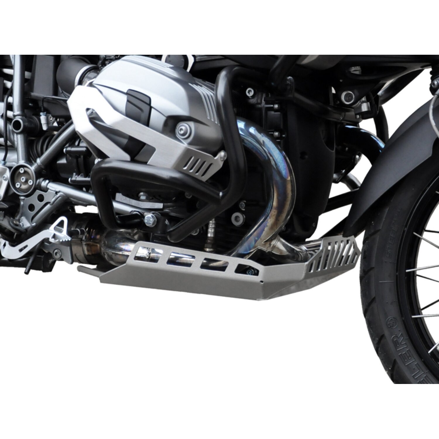 Zieger engine guard, Silver