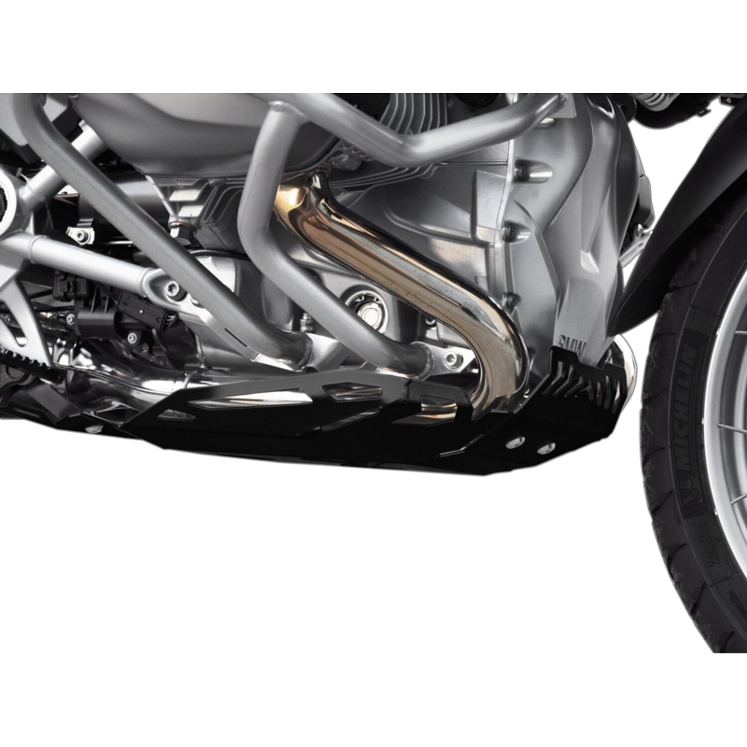 Zieger engine guard, Black, Matte