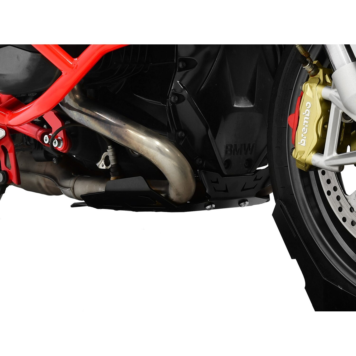 Zieger engine guard, Black, Matte