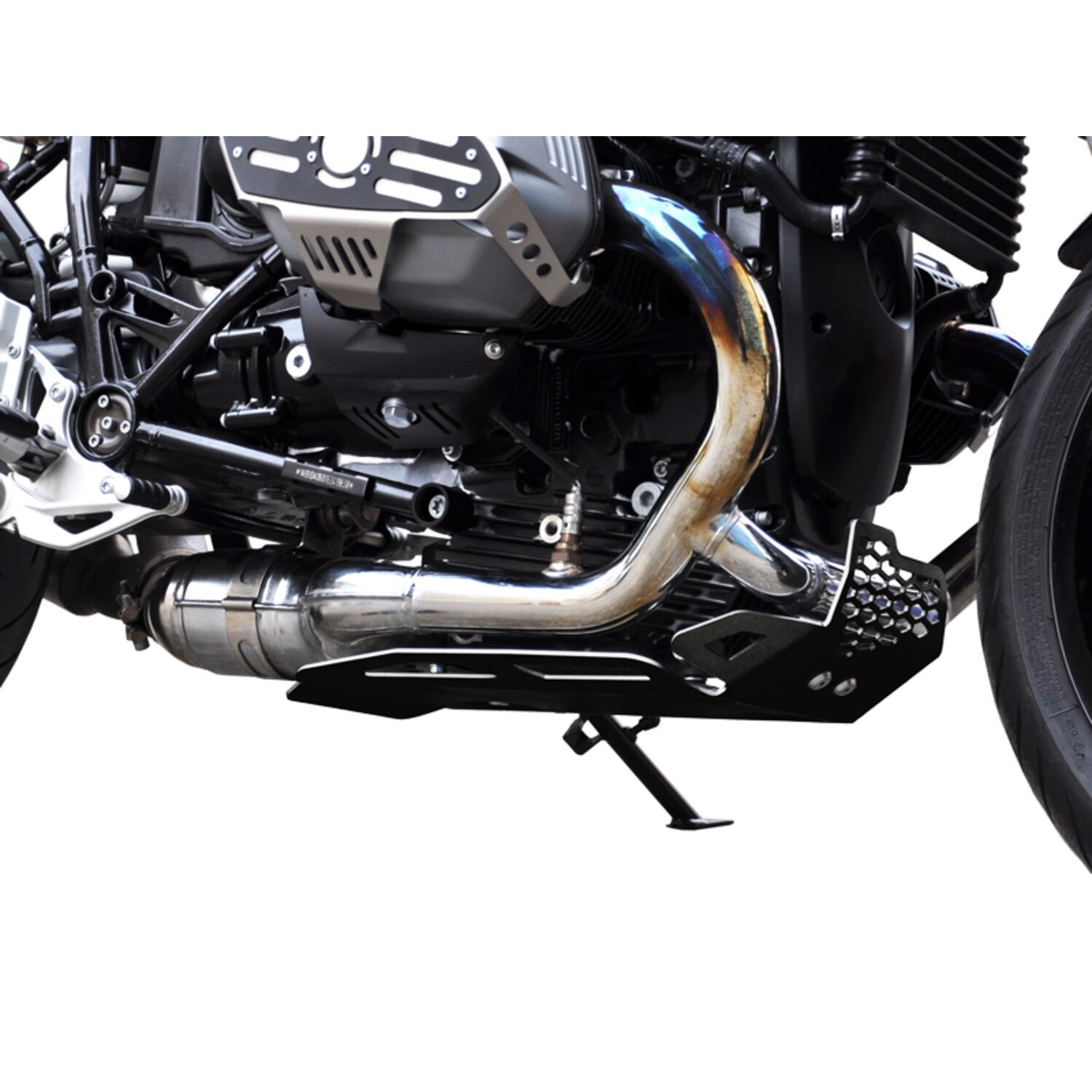 Zieger engine guard, Black, Matte