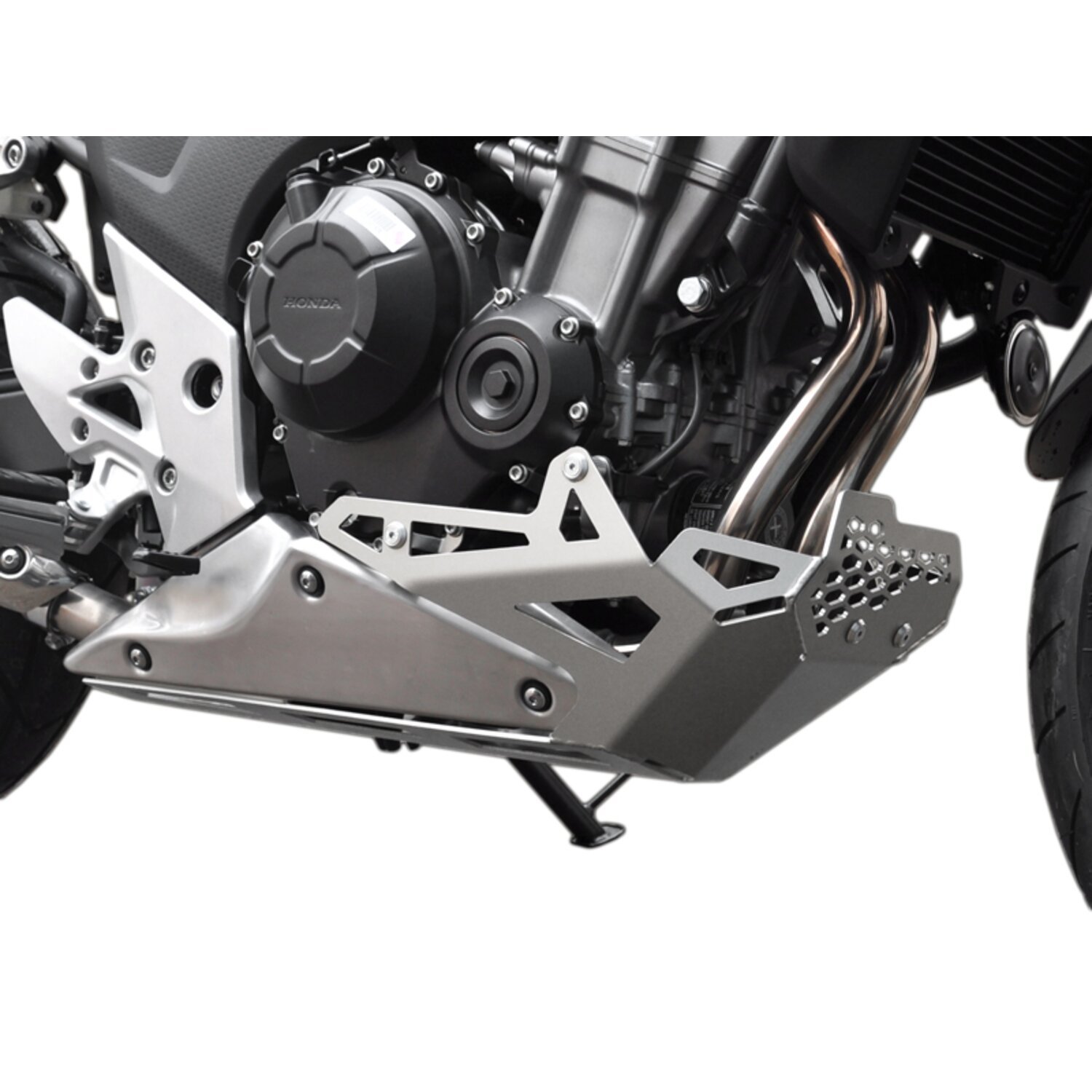 Zieger engine guard, Silver