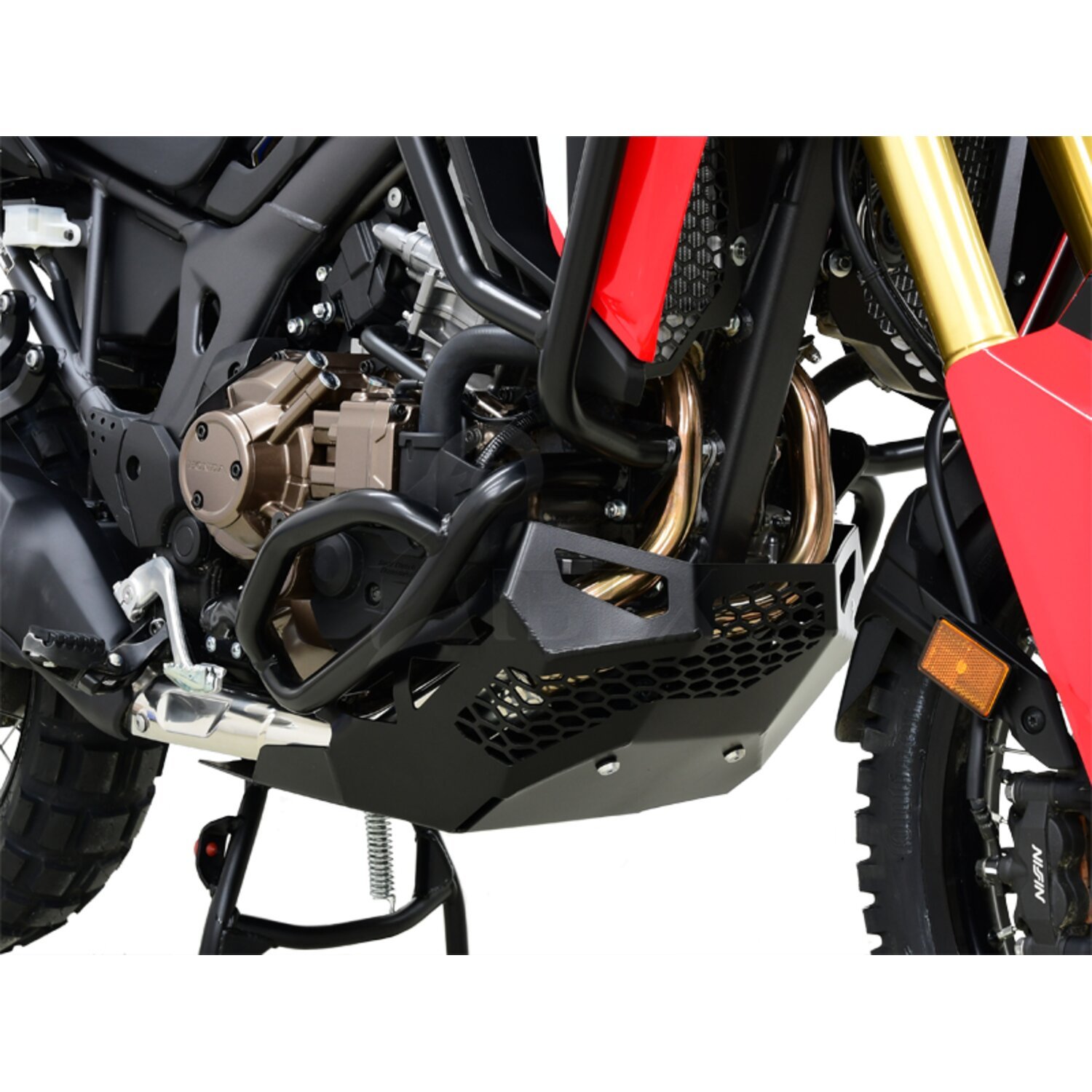 Zieger engine guard, Black, Matte