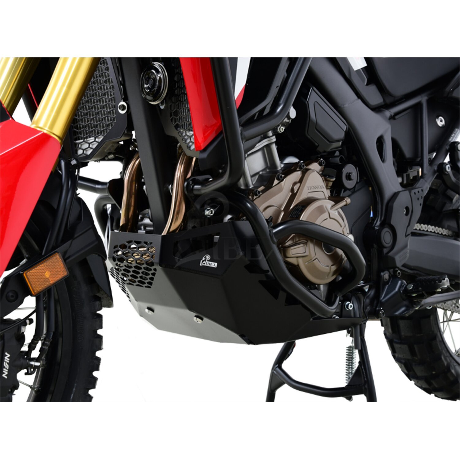 Zieger engine guard, Black, Matte