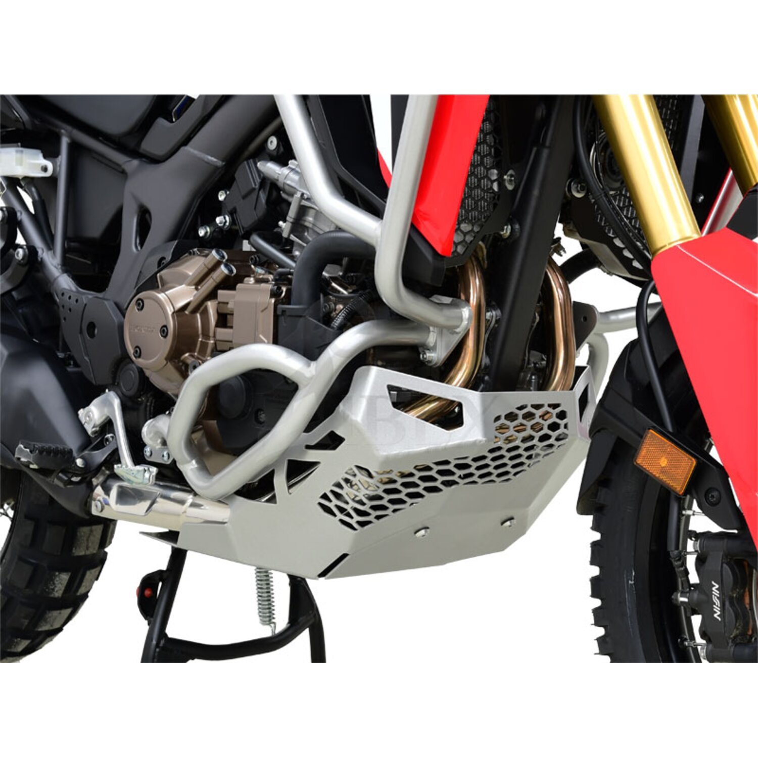 Zieger engine guard, Silver