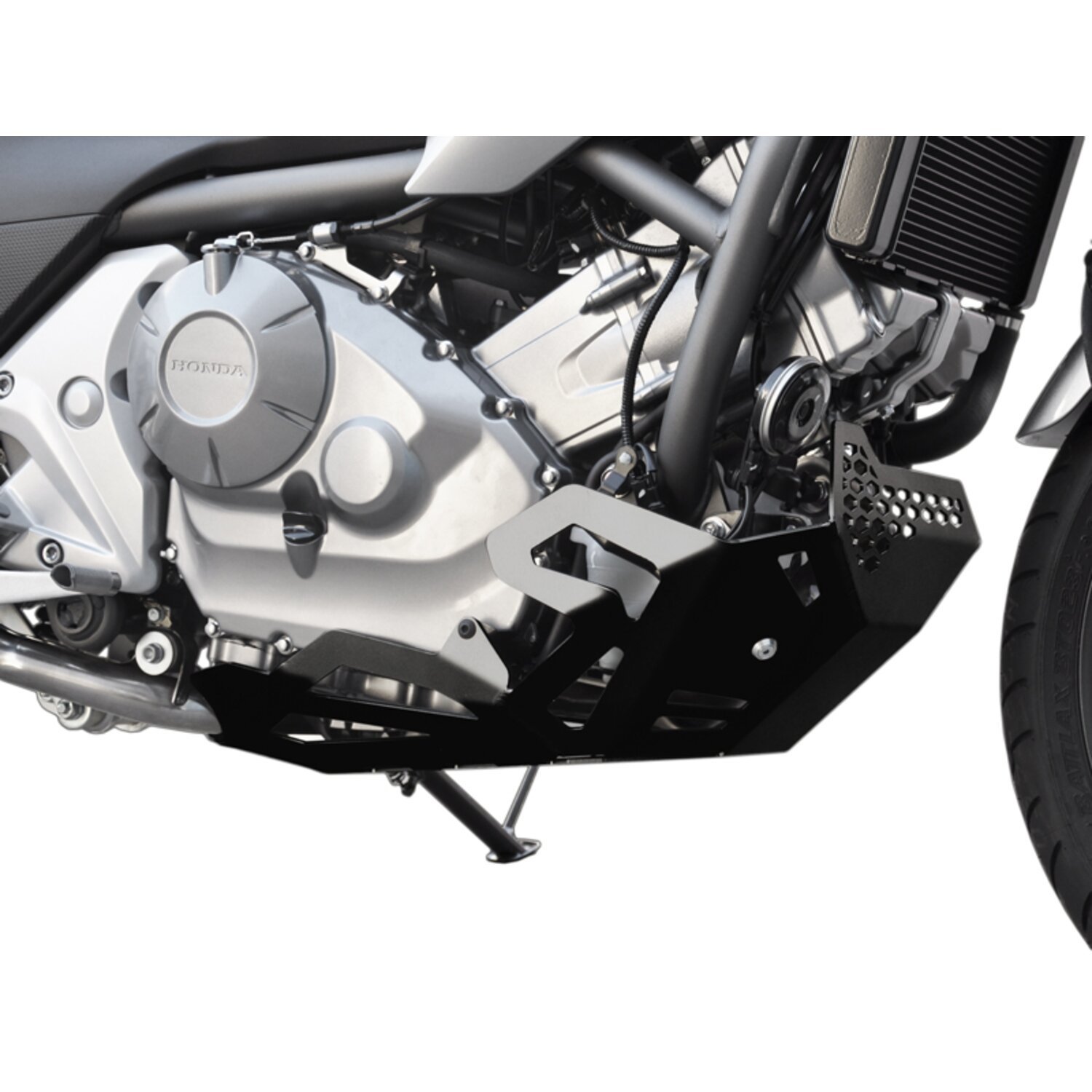 Zieger engine guard, Black, Matte