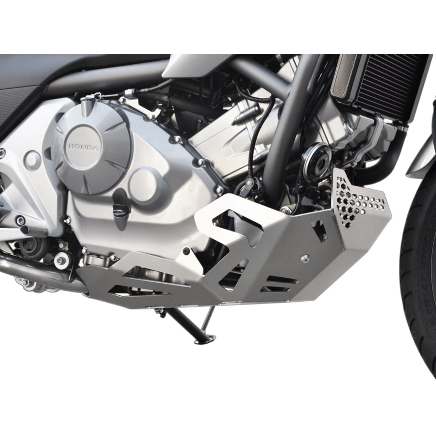 Zieger engine guard, Silver