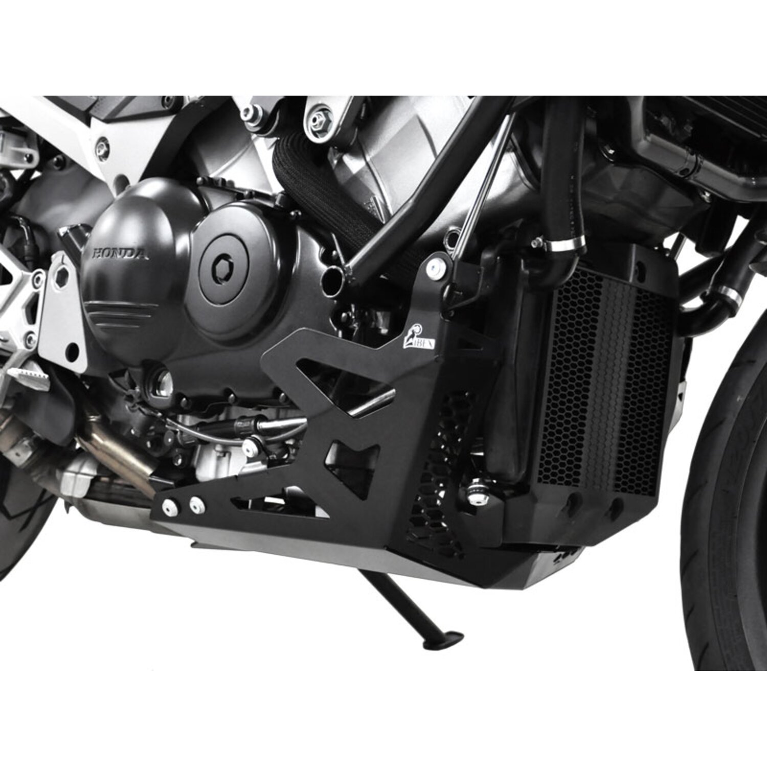 Zieger engine guard, Black, Matte