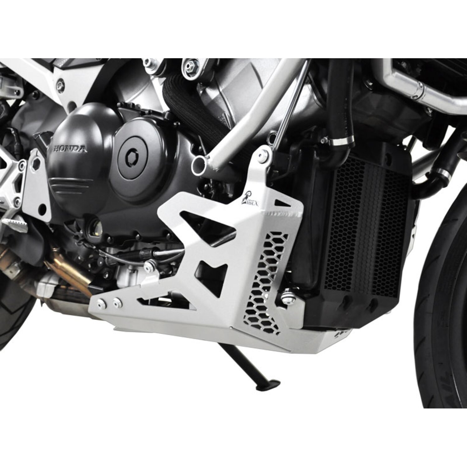 Zieger engine guard, Silver