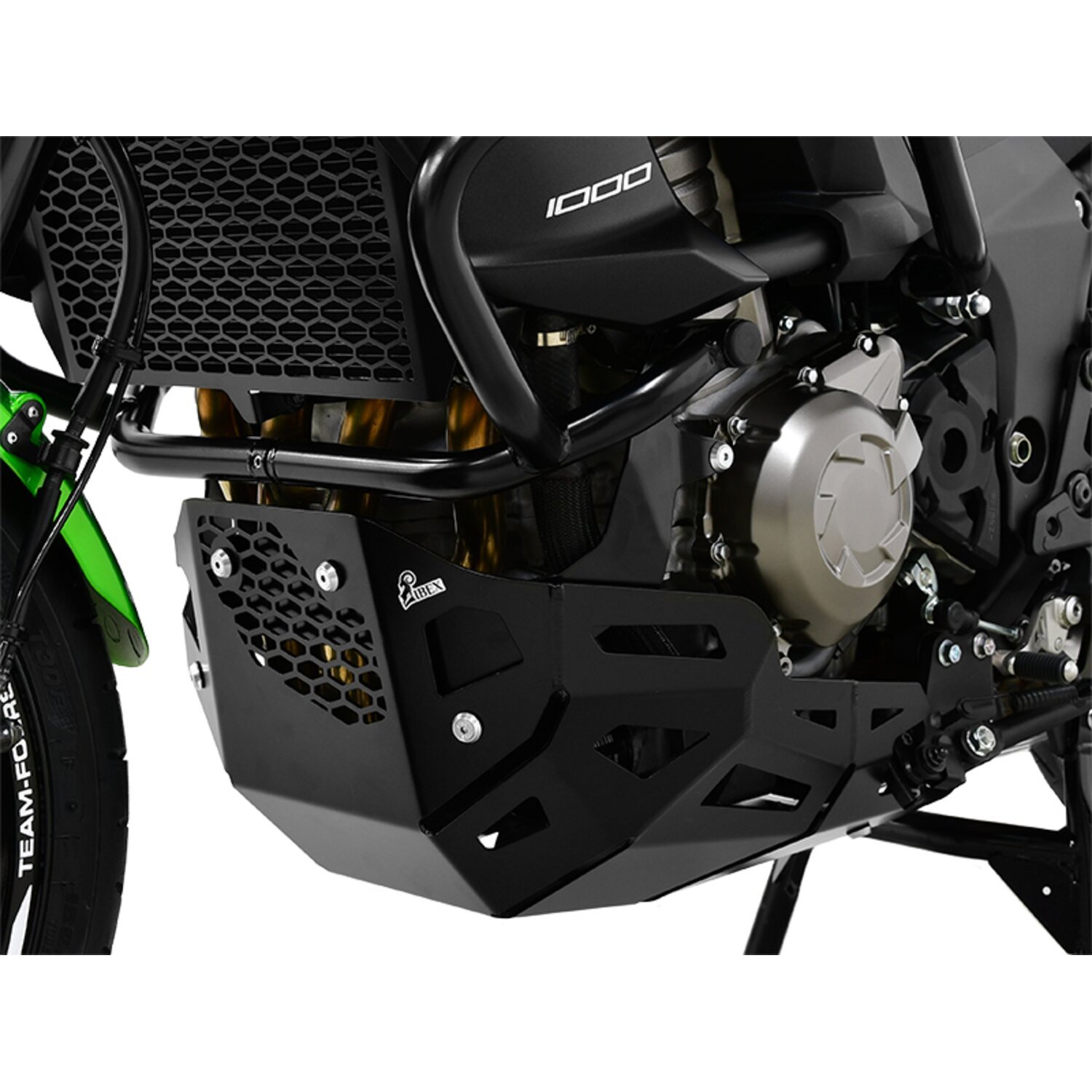Zieger engine guard, Black, Matte