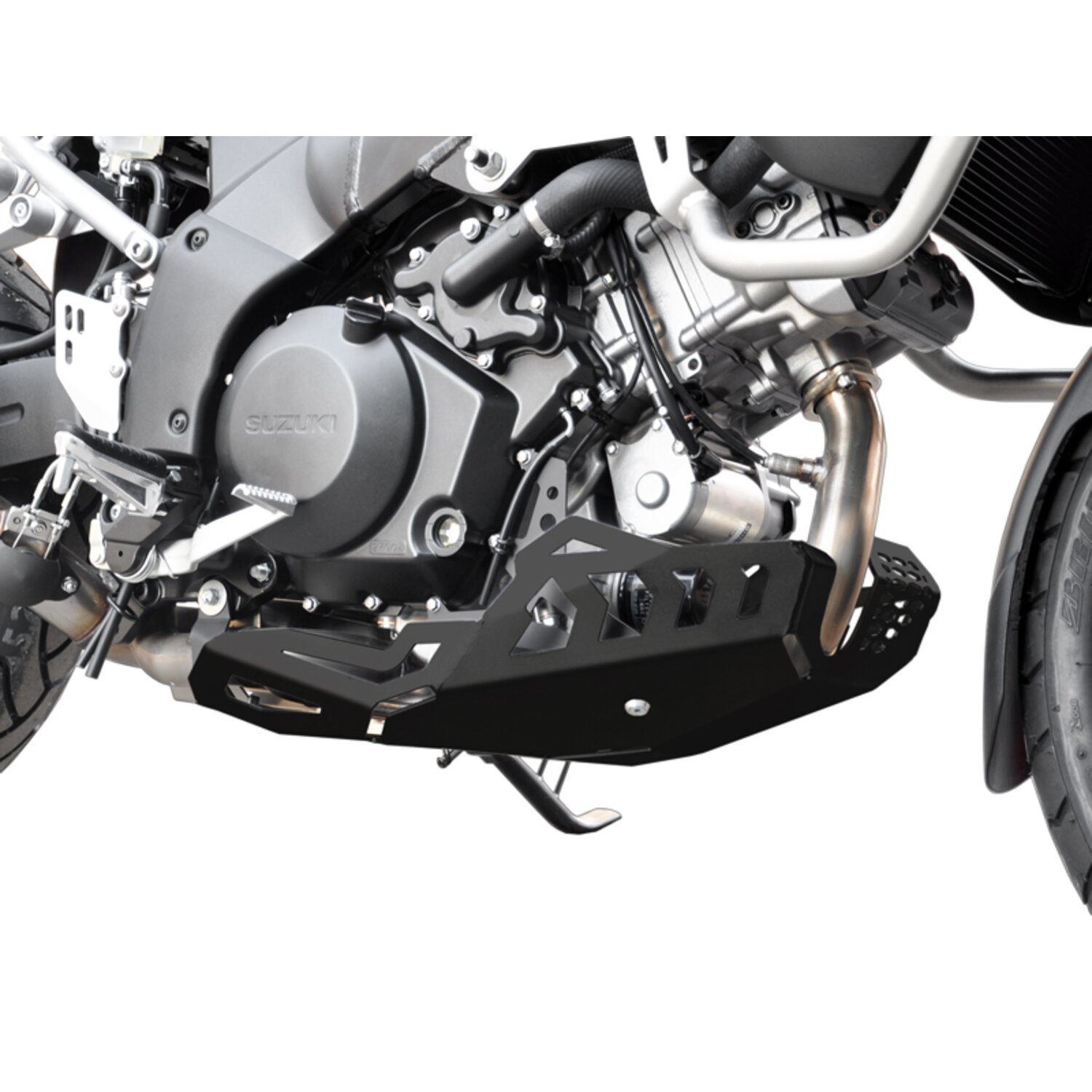 Zieger engine guard, Black, Matte