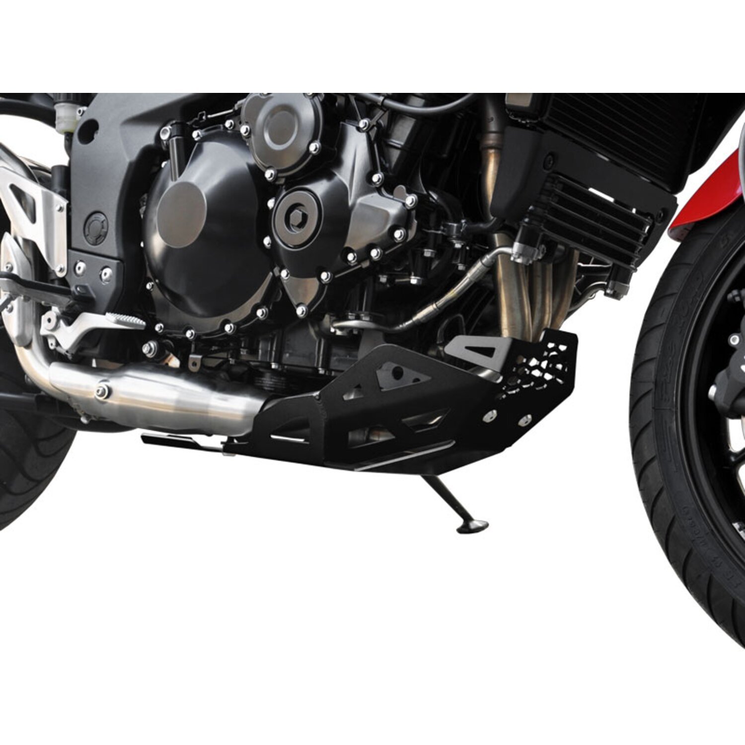 Zieger engine guard, Black, Matte
