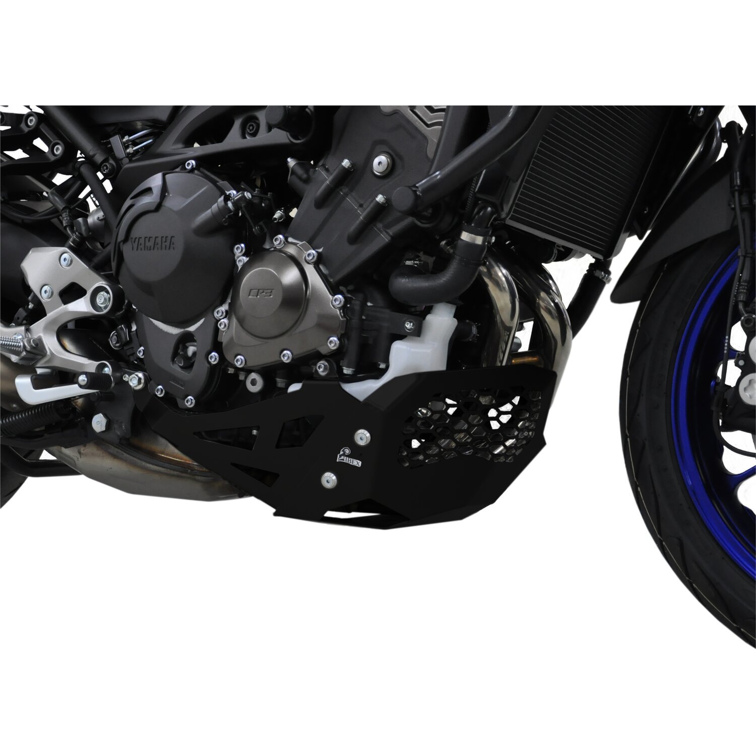 Zieger engine guard, Black, Matte