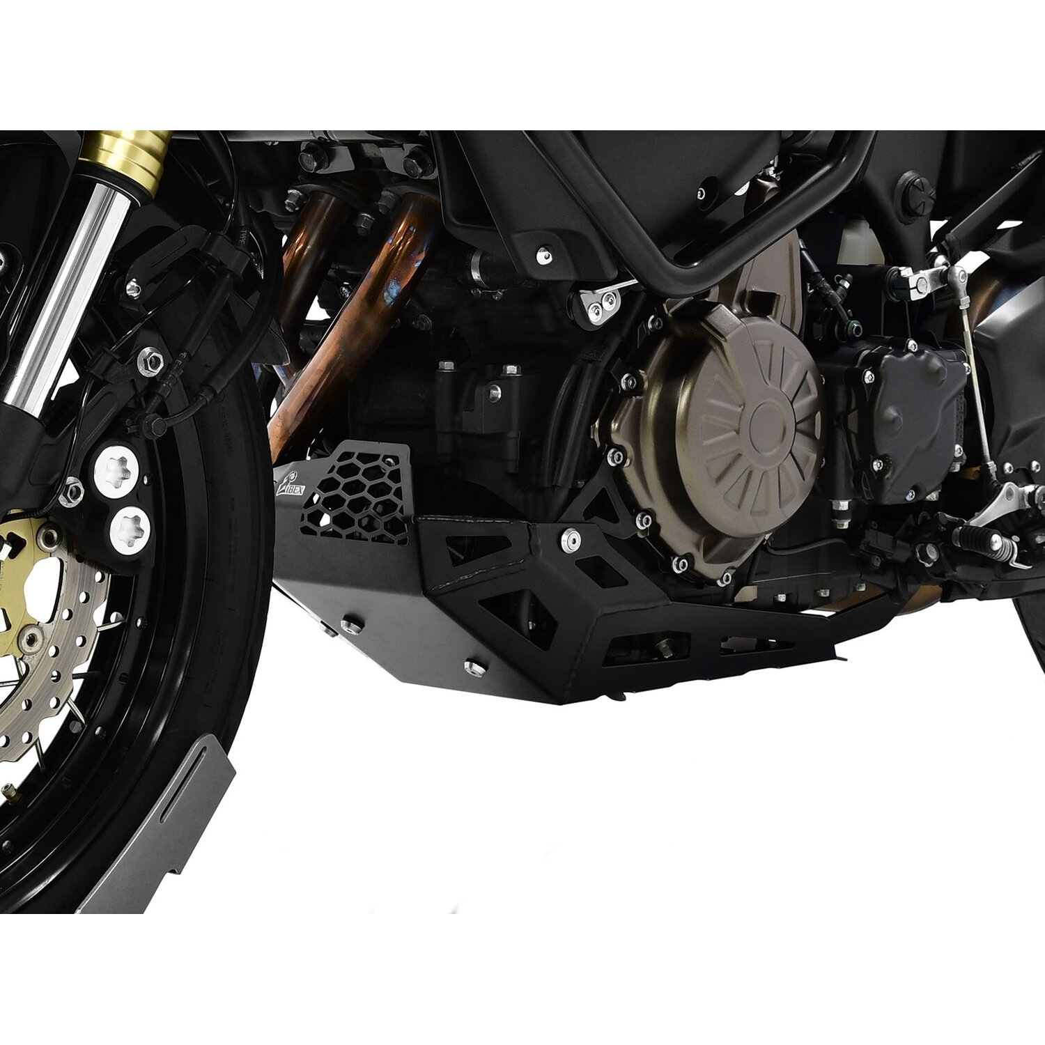 Zieger engine guard, Black, Matte