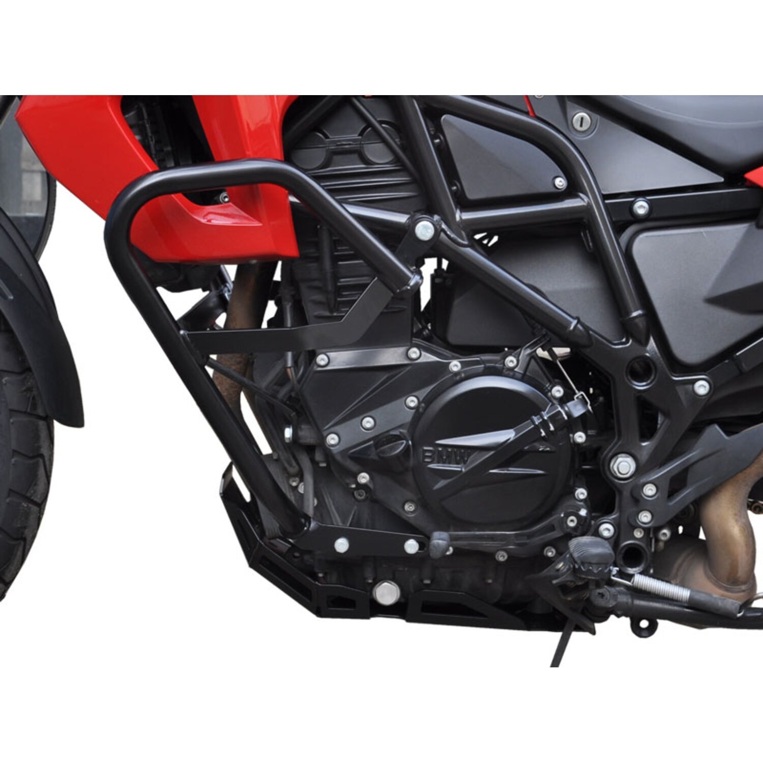 Zieger crash bar black, Matte