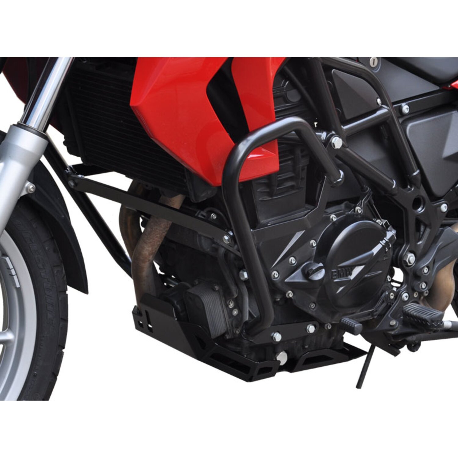 Zieger crash bar black, Matte