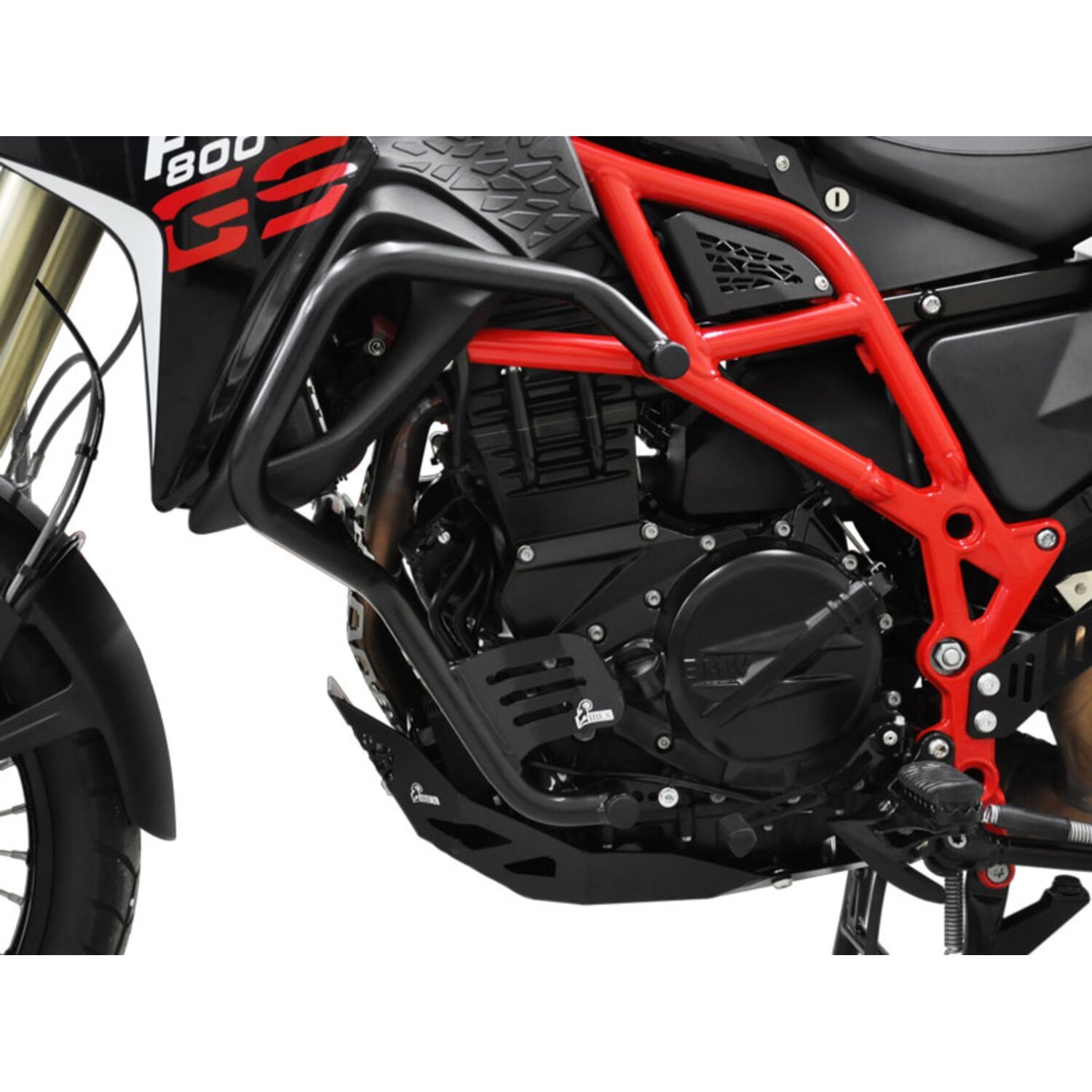 Zieger crash bar black, Matte