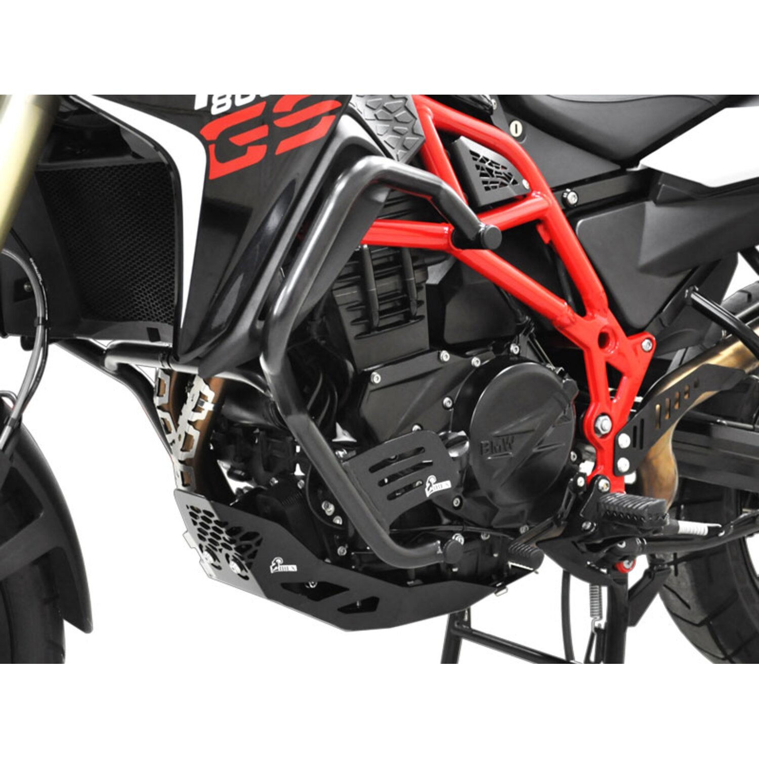 Zieger crash bar black, Matte