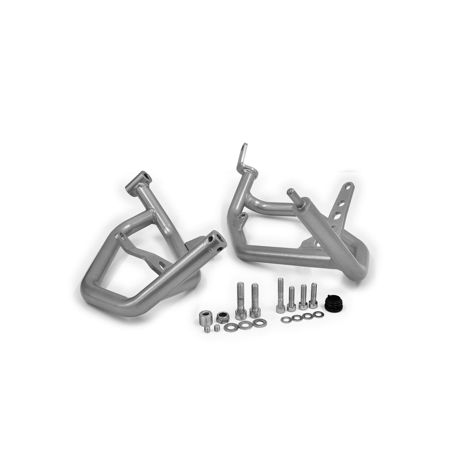 Zieger crash bar silver, Matte