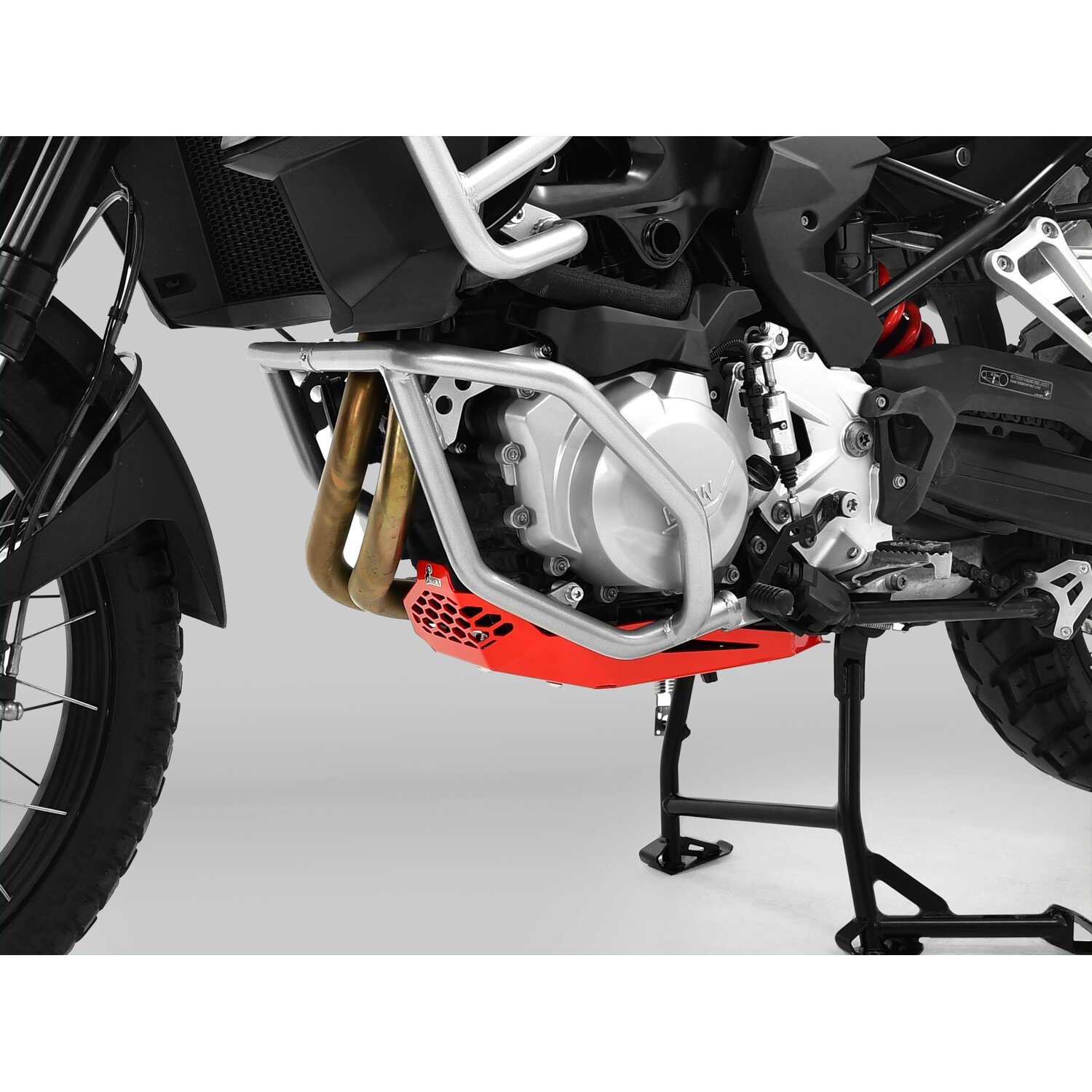 Zieger crash bar silver, Matte