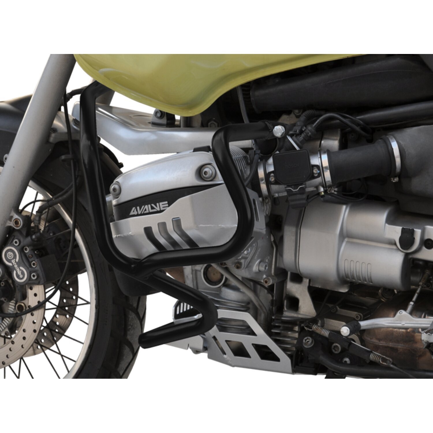 Zieger crash bar black, Matte