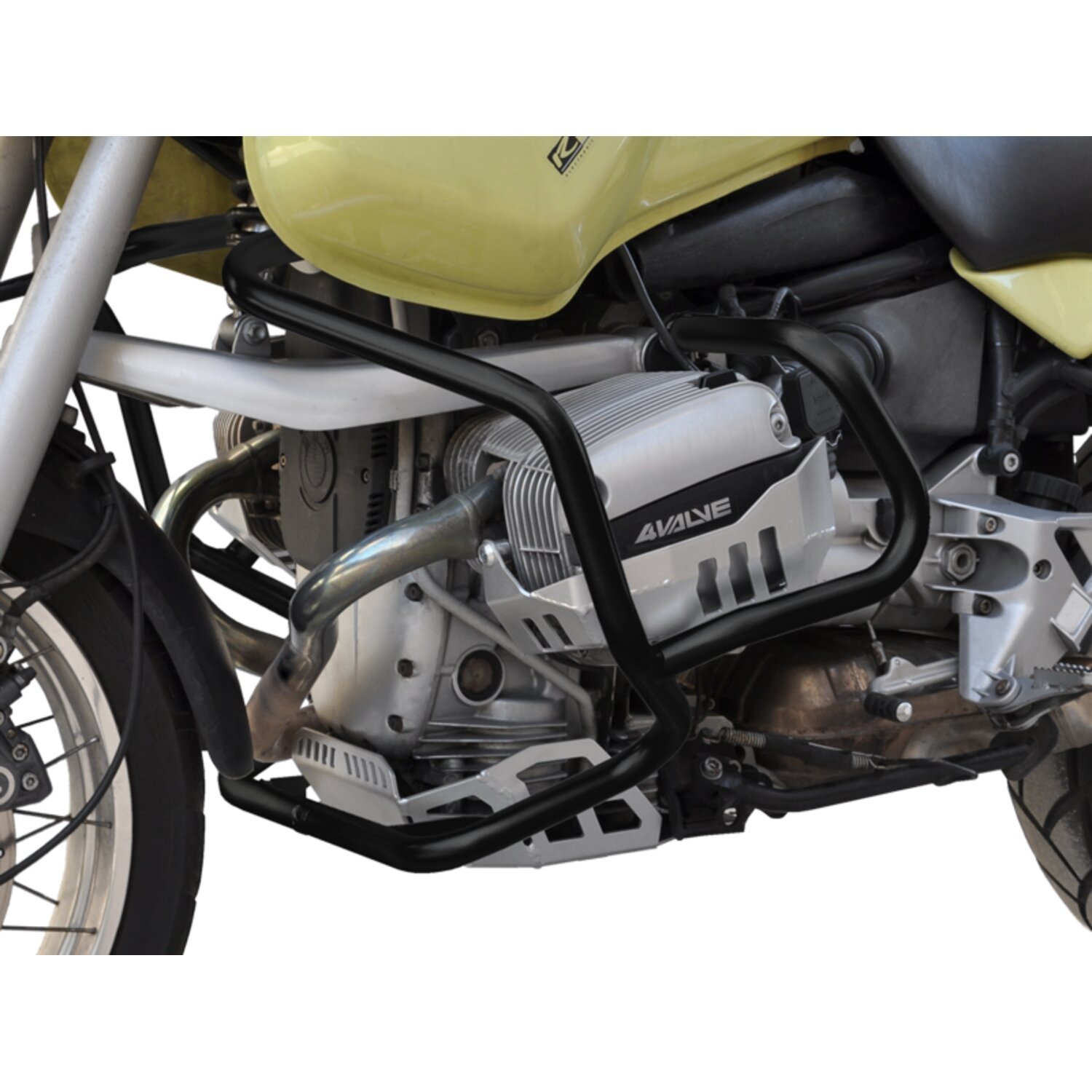 Zieger crash bar black, Matte