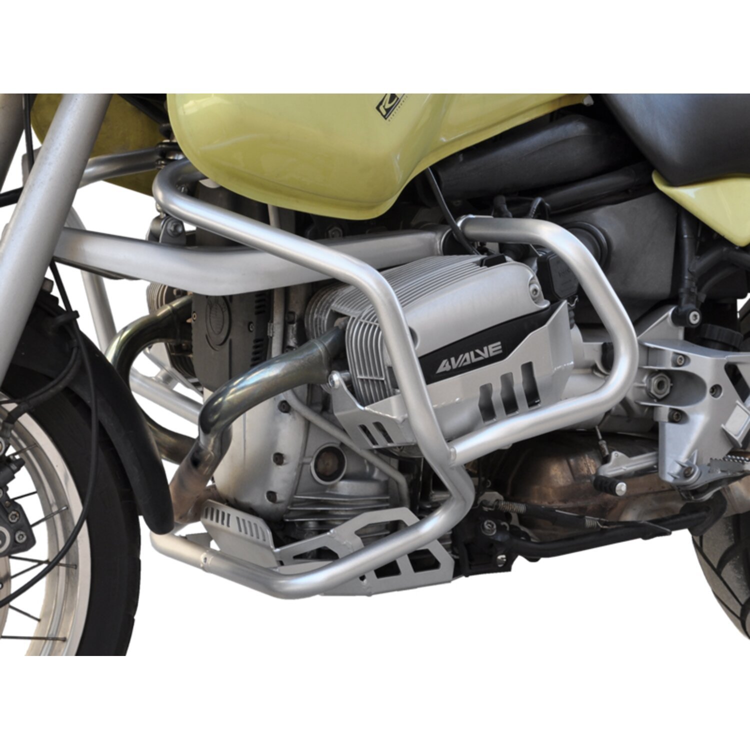 Zieger crash bar silver, Matte