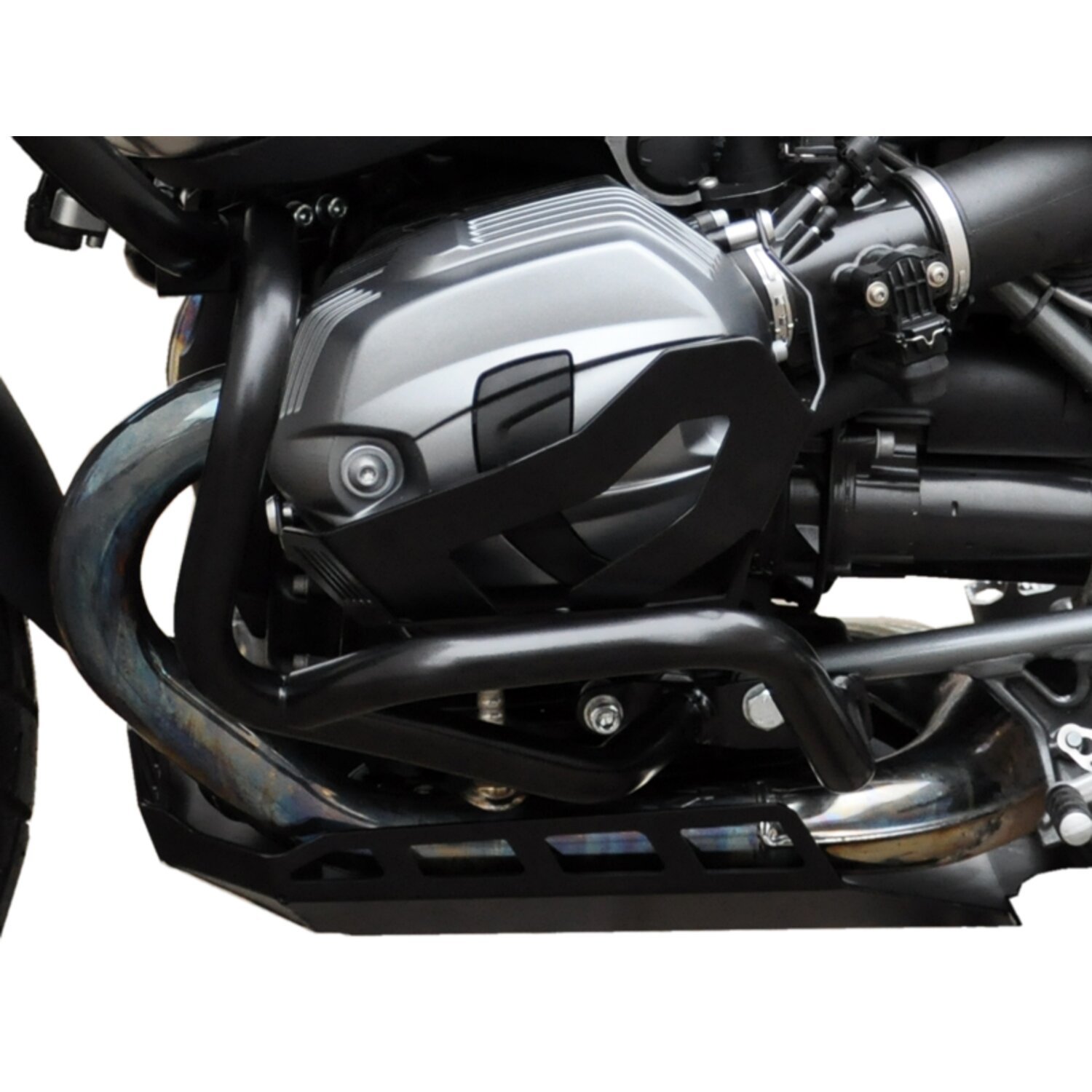 Zieger crash bar black, Matte