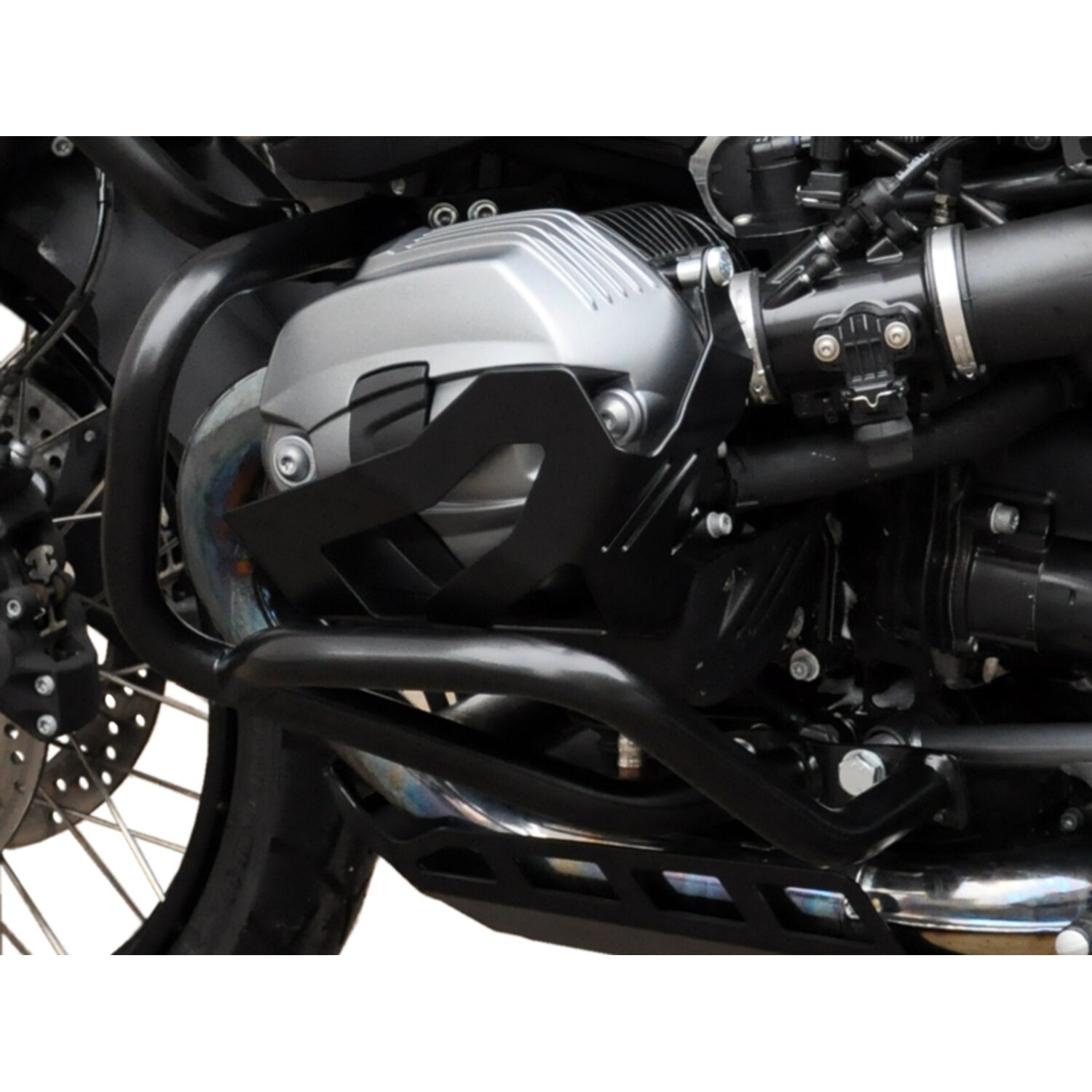 Zieger crash bar black, Matte