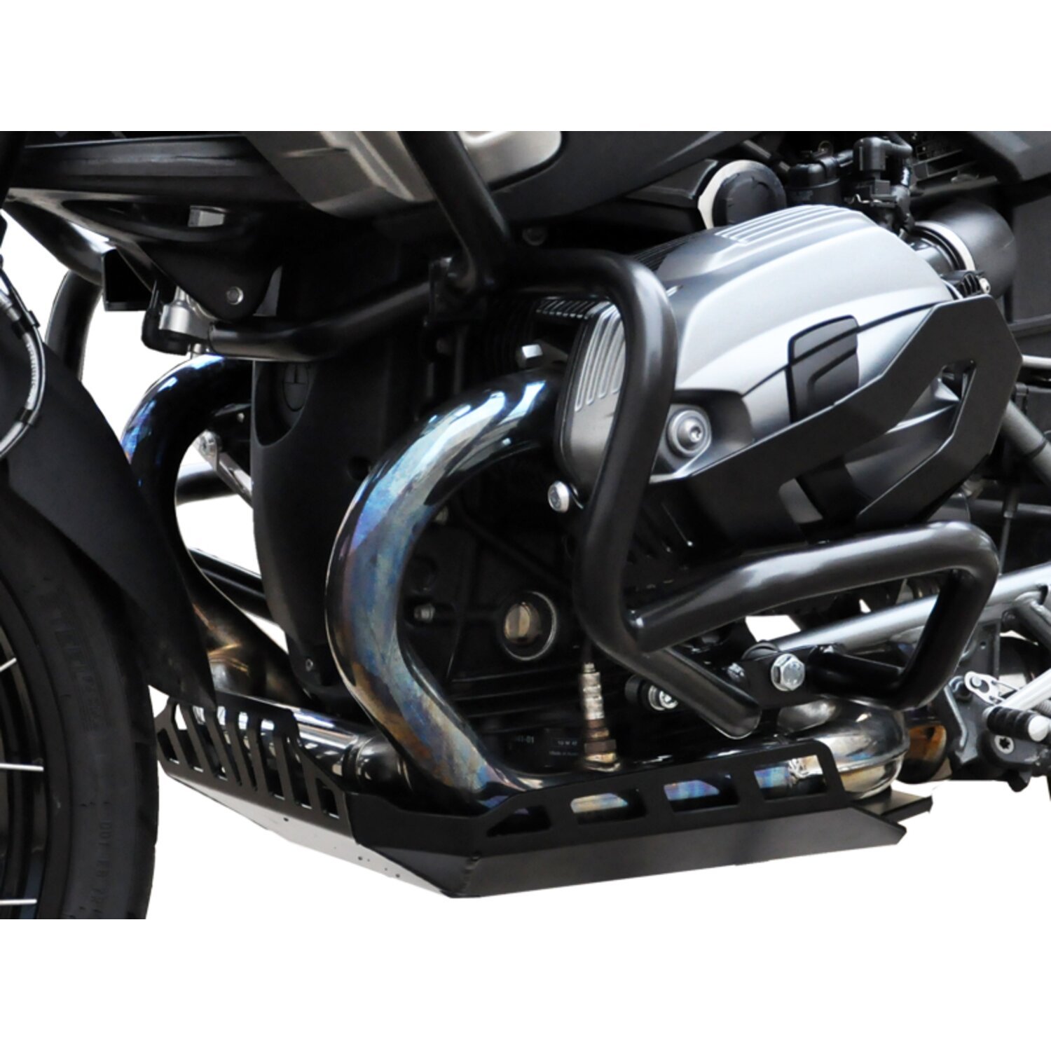 Zieger crash bar black, Matte