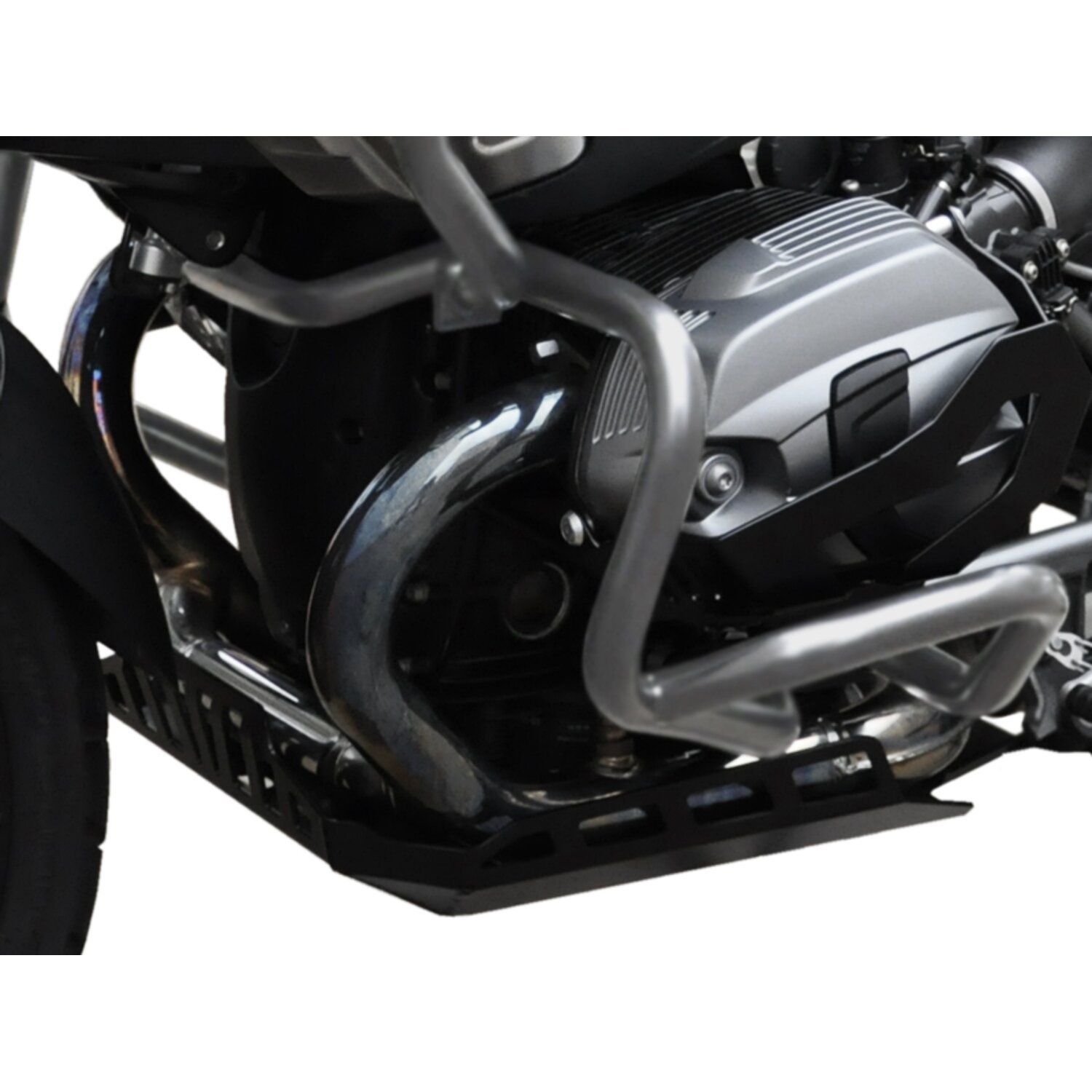 Zieger crash bar silver, Matte
