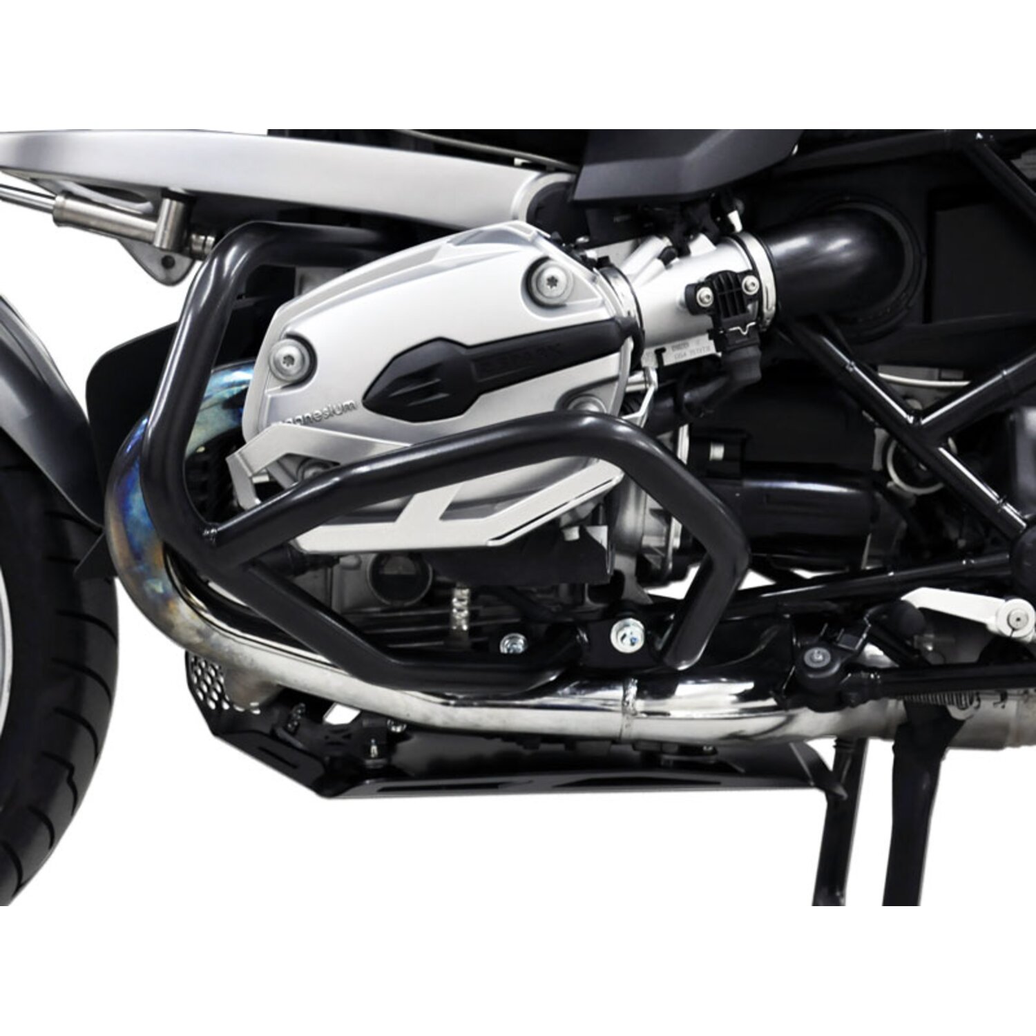 Zieger crash bar black, Matte