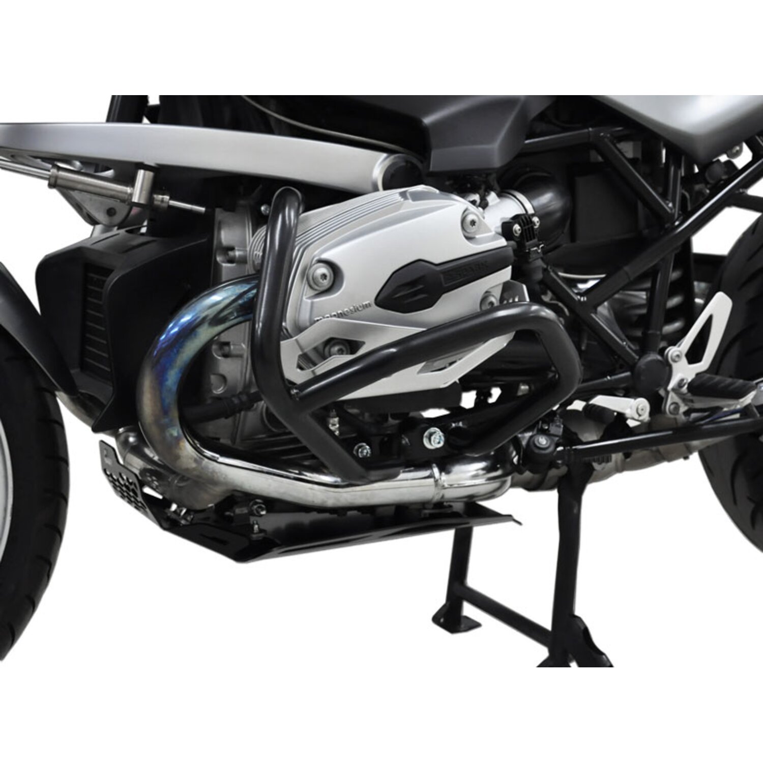 Zieger crash bar black, Matte