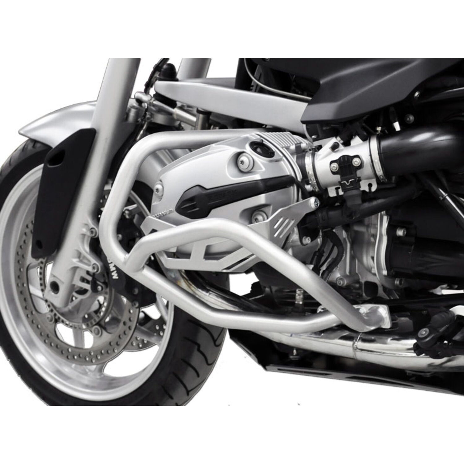 Zieger crash bar silver, Matte