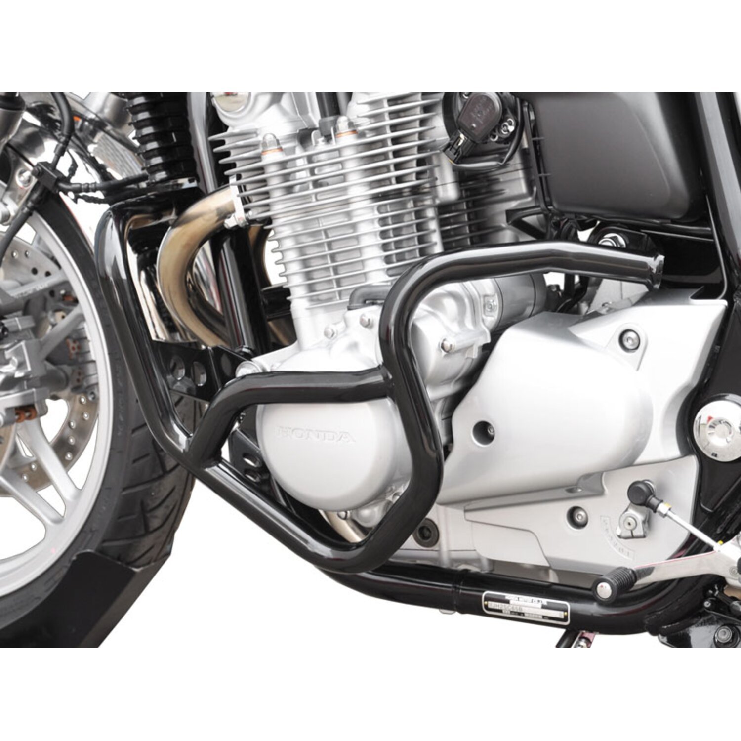 Zieger crash bar black, Matte
