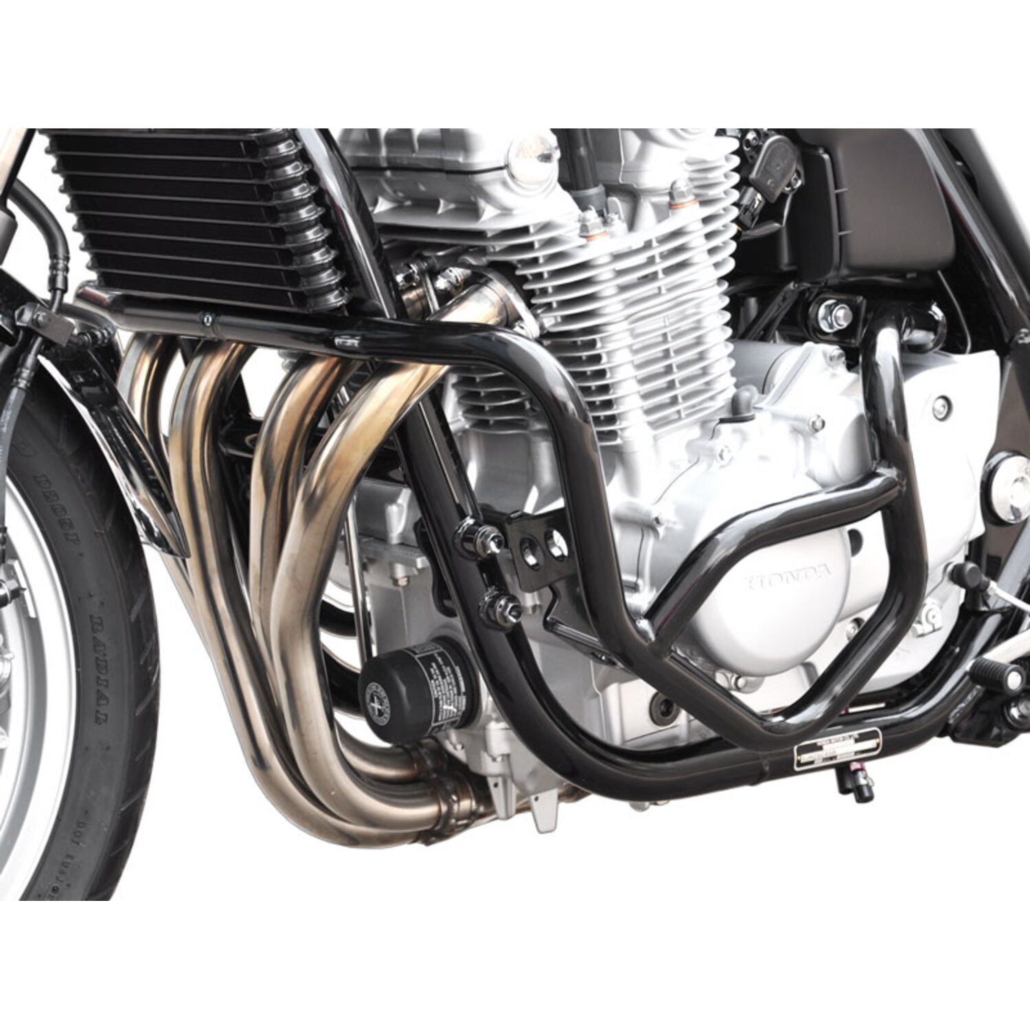 Zieger crash bar black, Matte