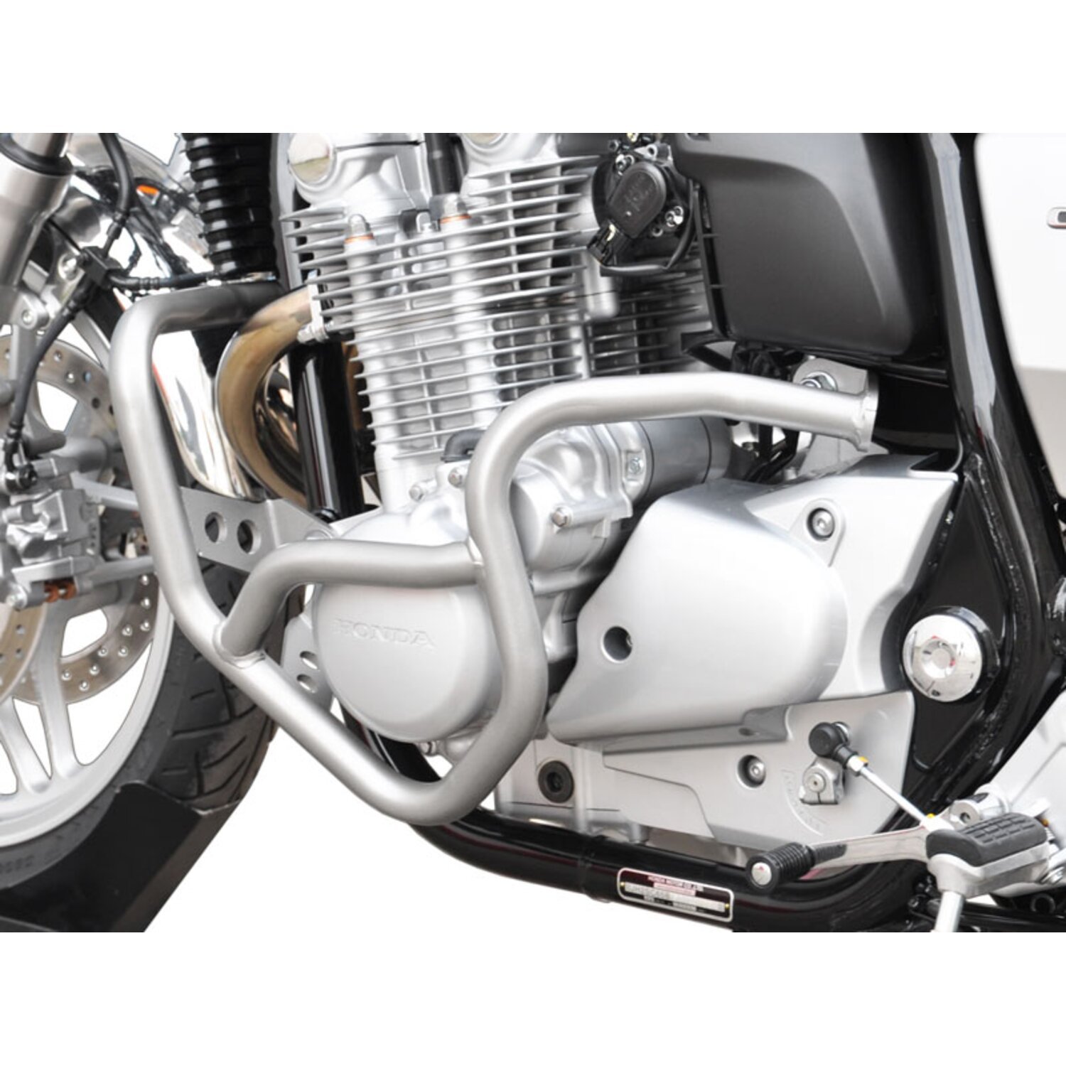 Zieger crash bar silver, Matte