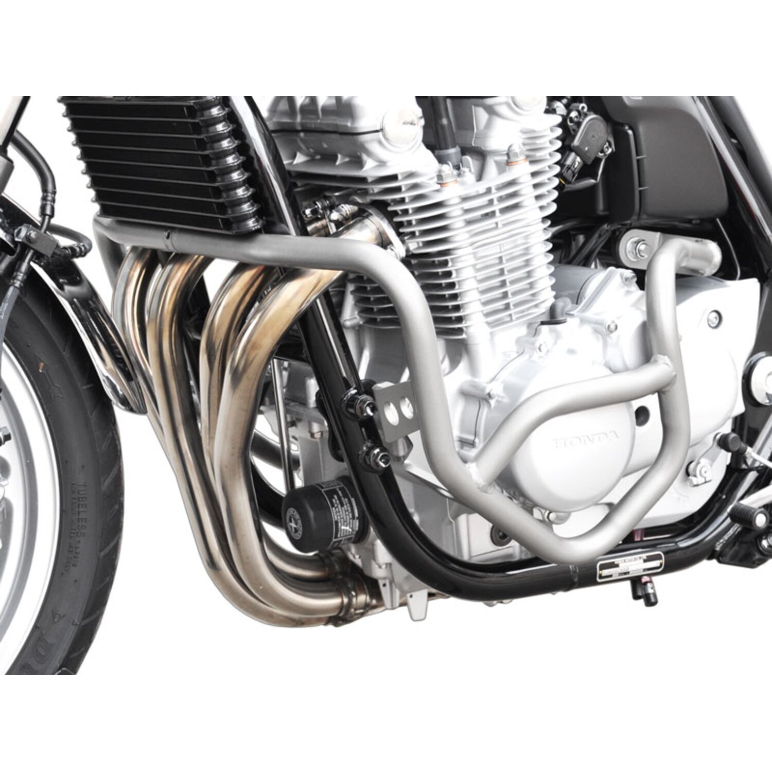 Zieger crash bar silver, Matte