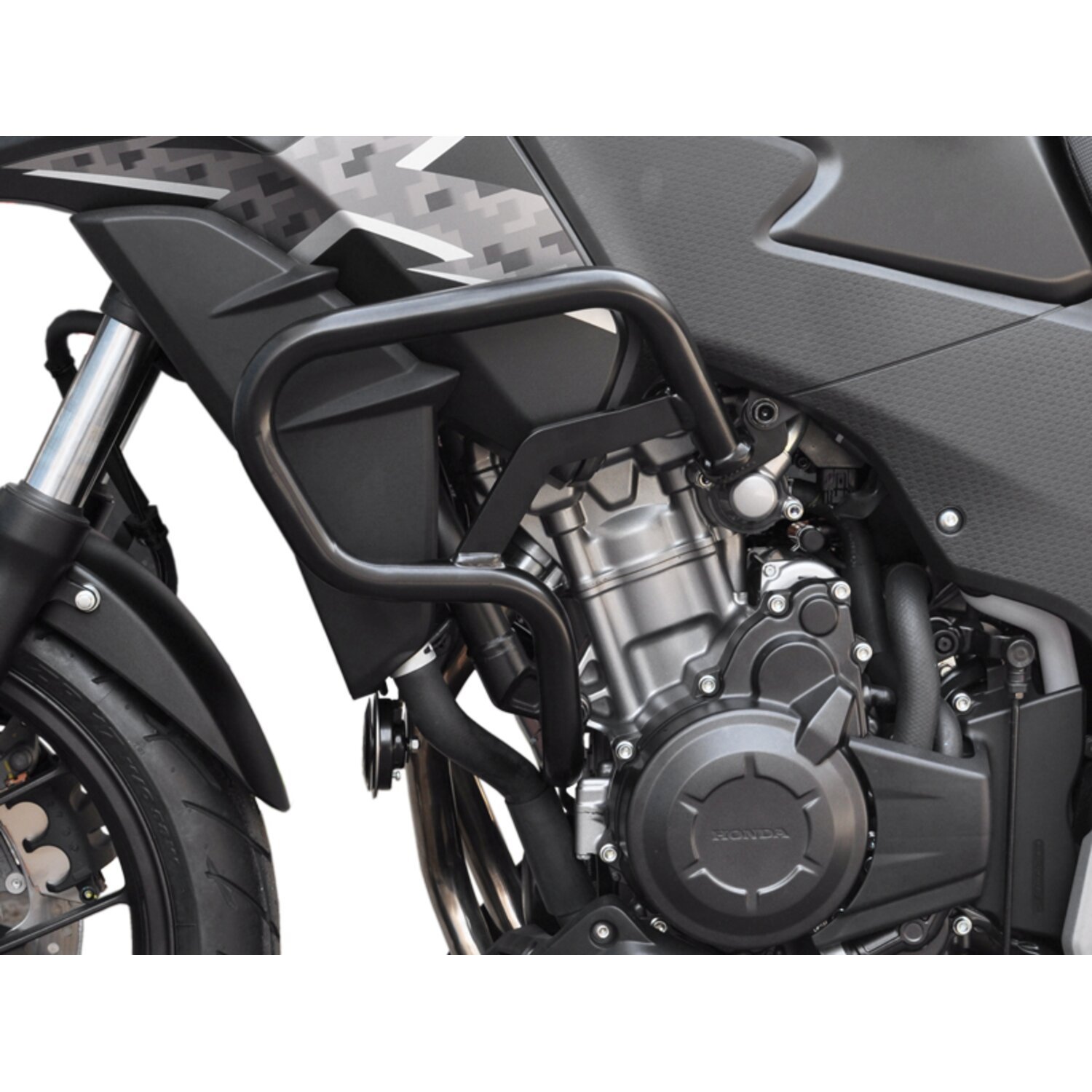 Zieger crash bar silver, Matte
