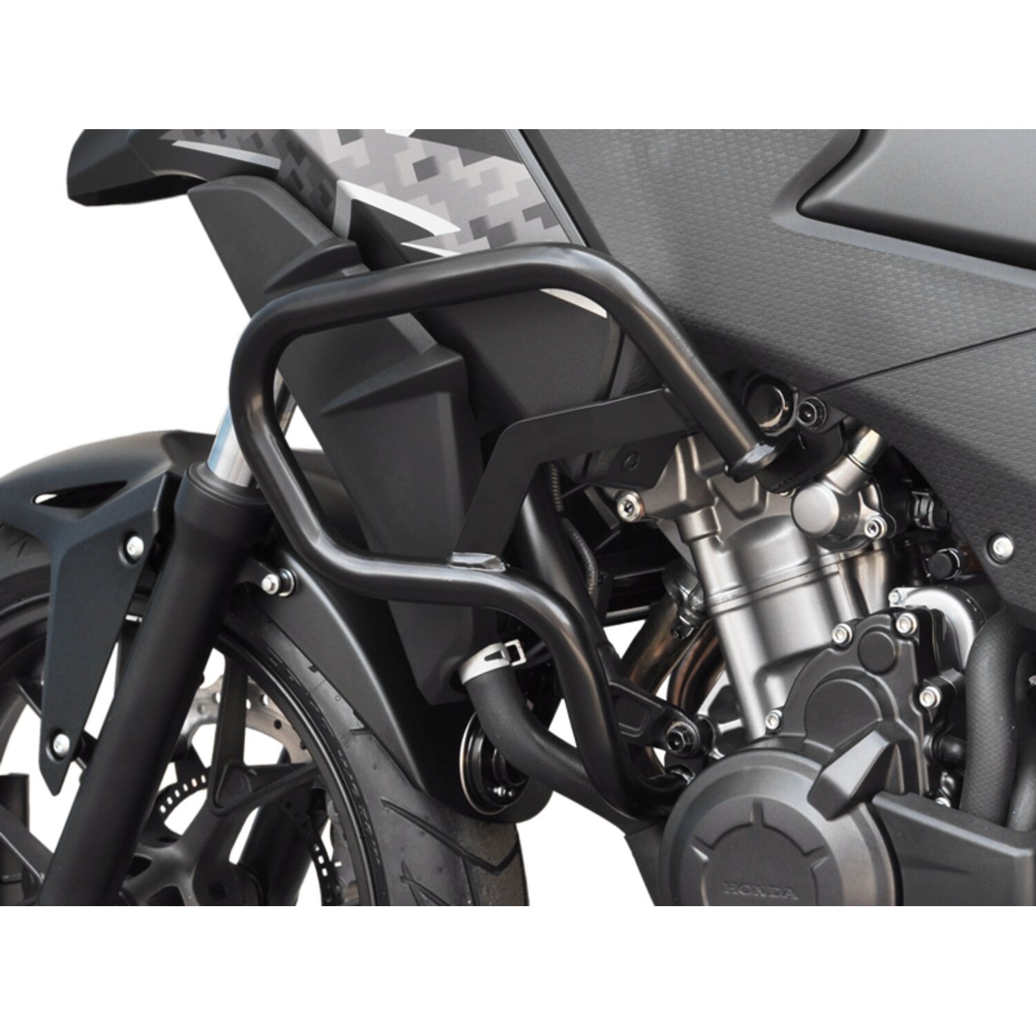 Zieger crash bar silver, Matte