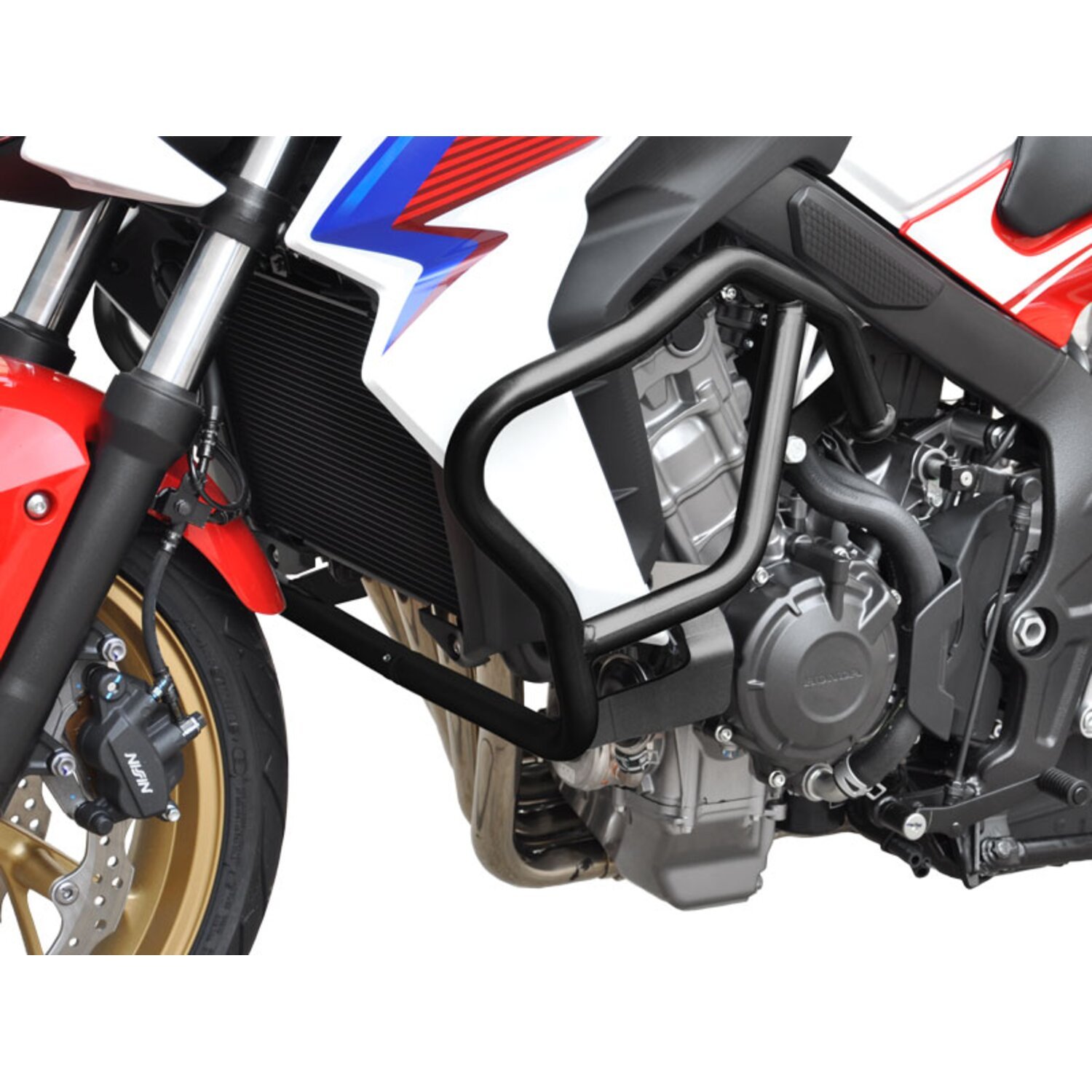 Zieger crash bar black, Matte