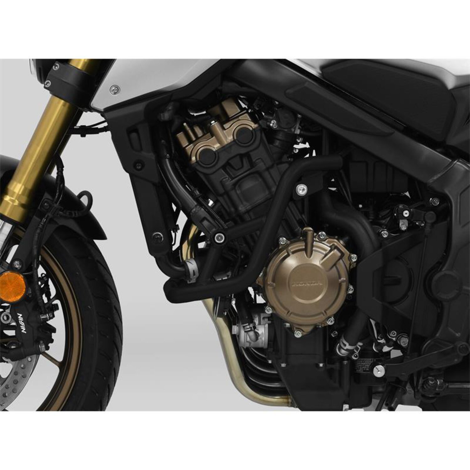Zieger crash bar black, Matte