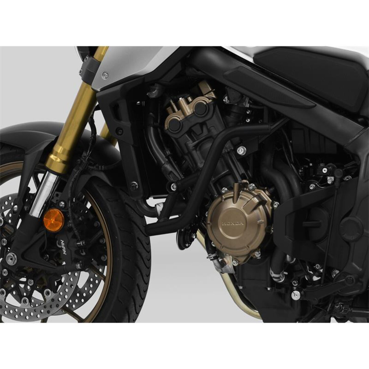 Zieger crash bar black, Matte