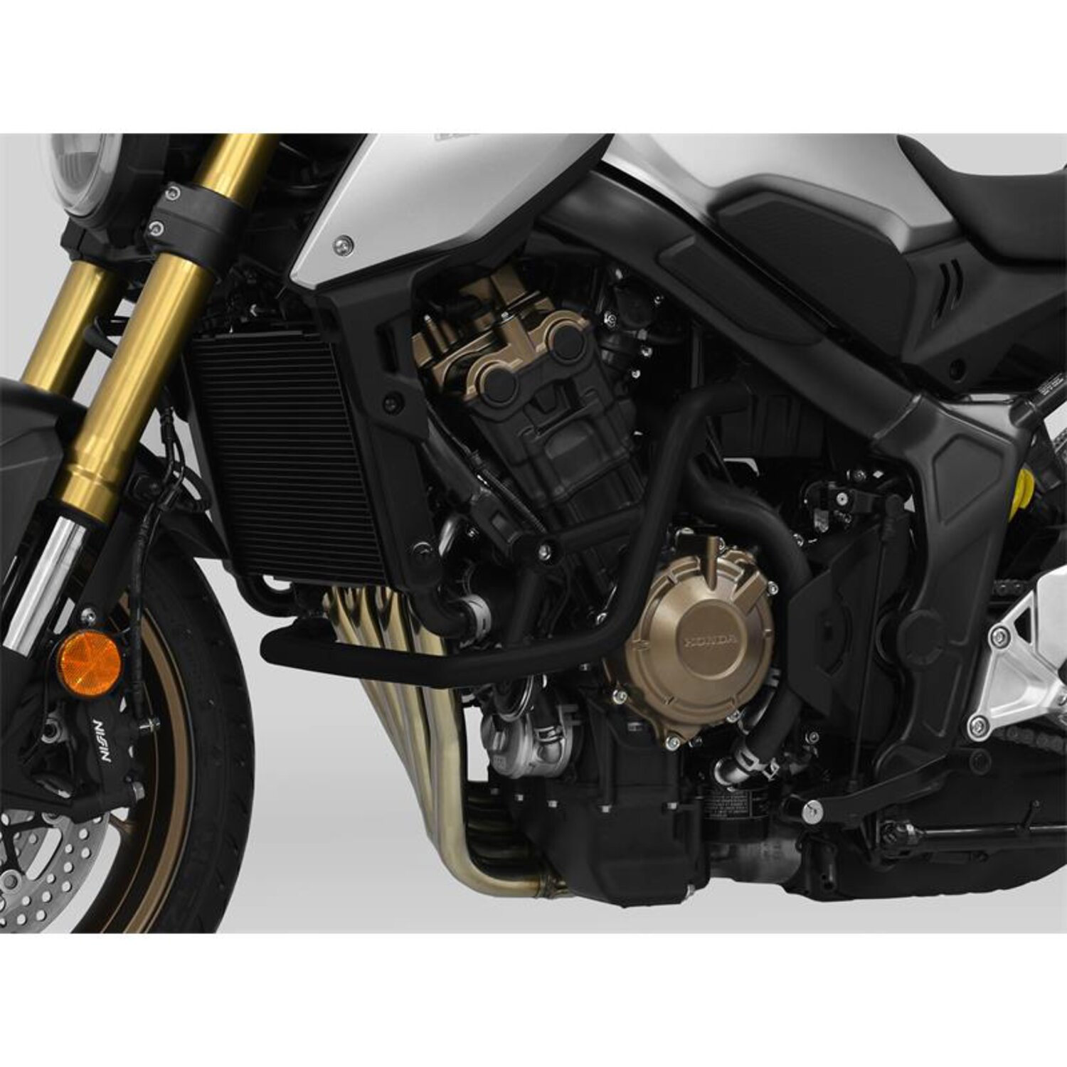 Zieger crash bar black, Matte