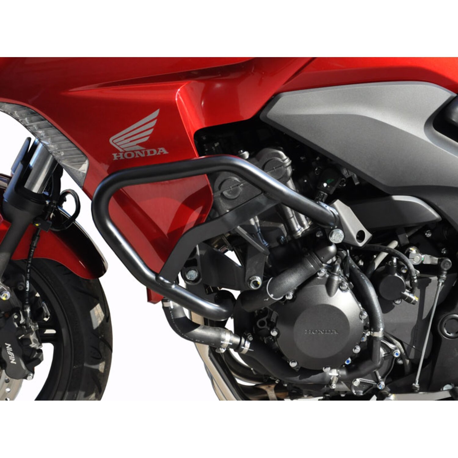 Zieger crash bar black, Matte