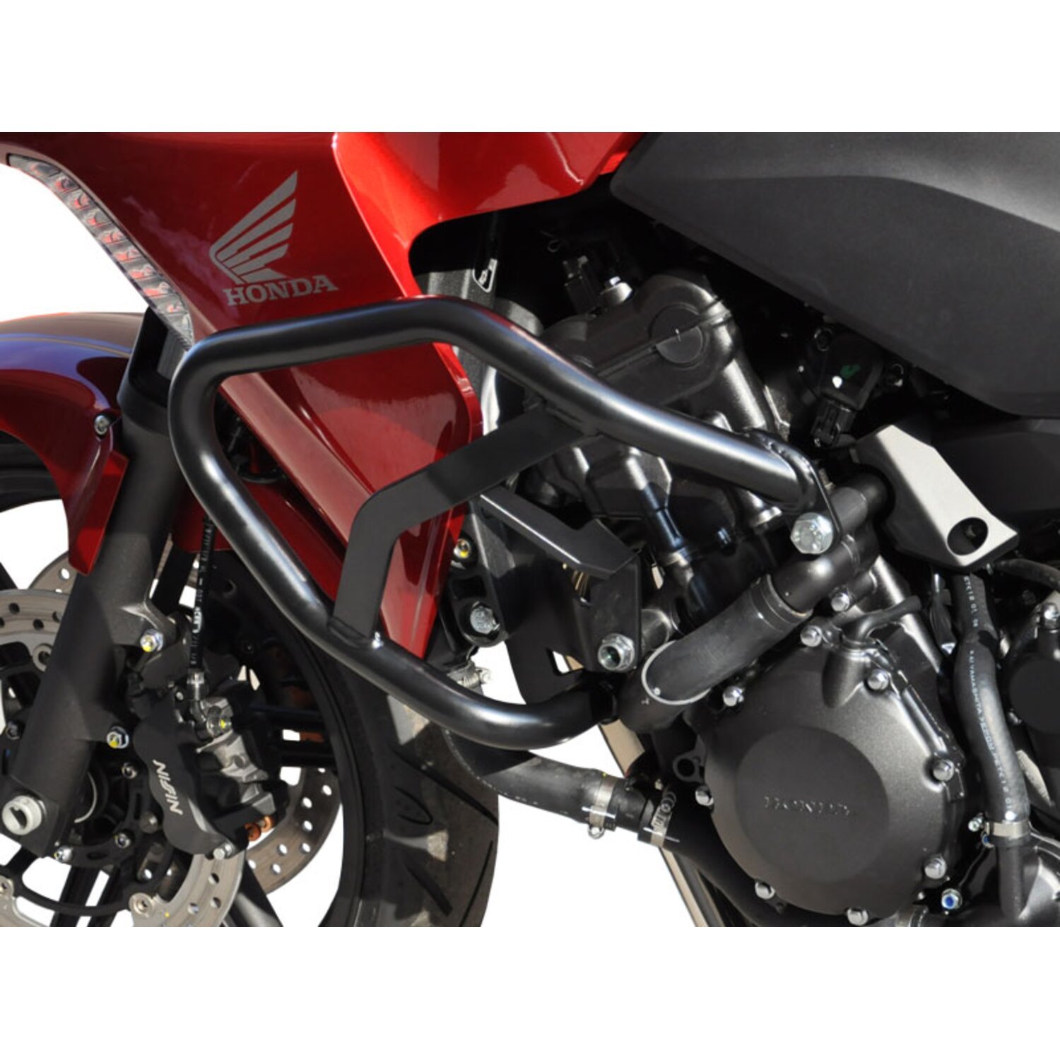 Zieger crash bar black, Matte
