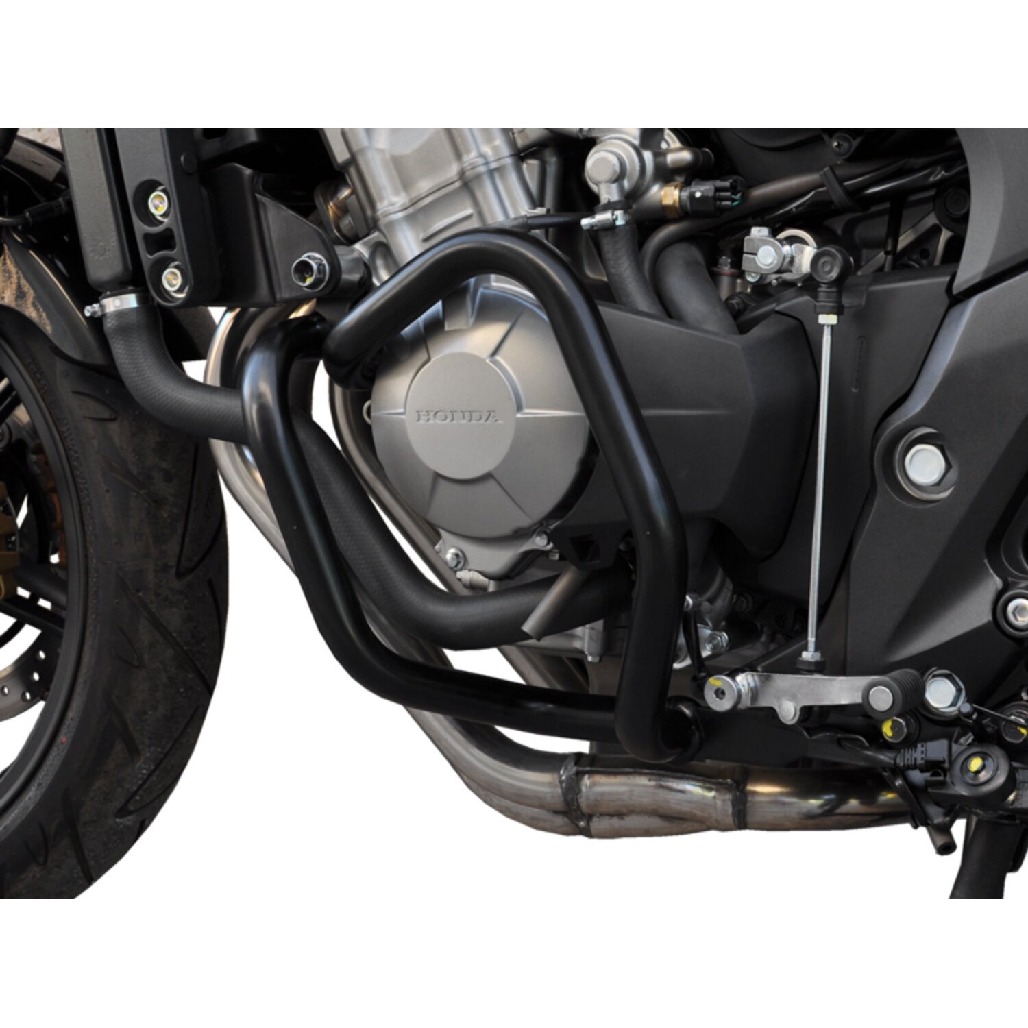Zieger crash bar black, Matte