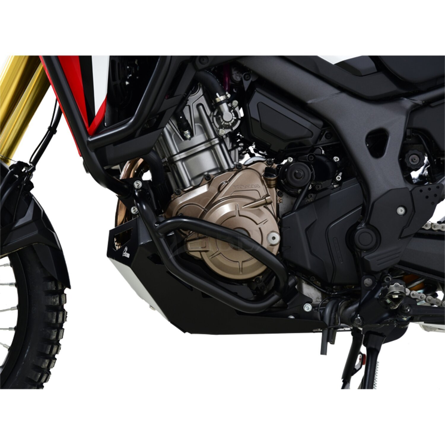 Zieger crash bar black, Matte