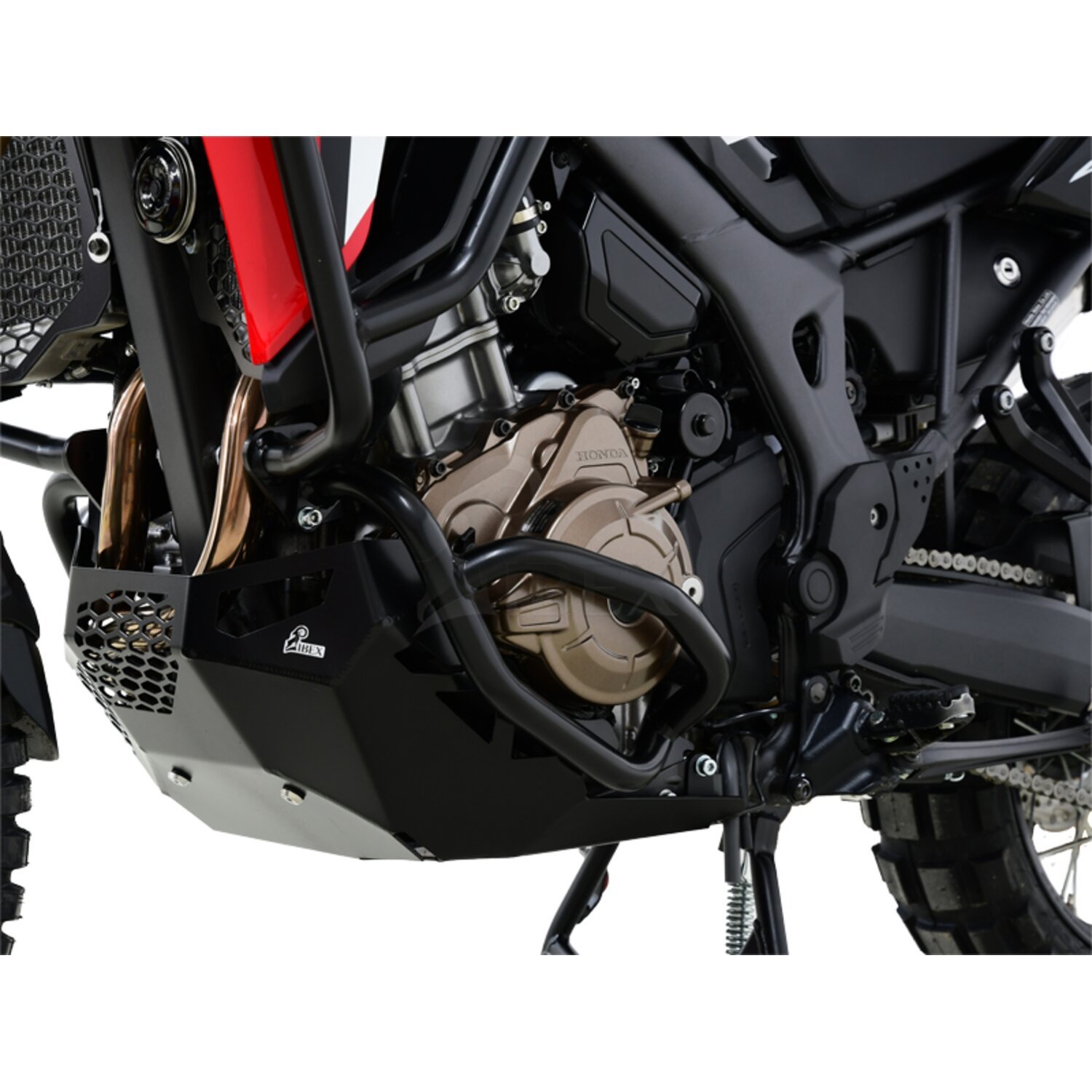 Zieger crash bar black, Matte