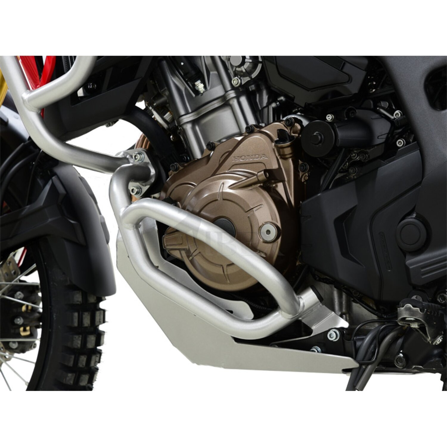 Zieger crash bar silver, Matte