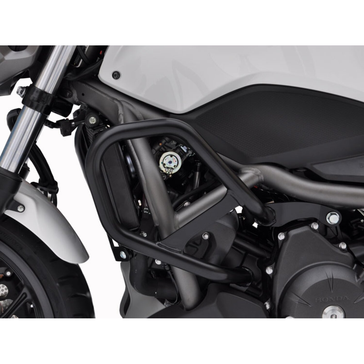 Zieger crash bar black, Matte
